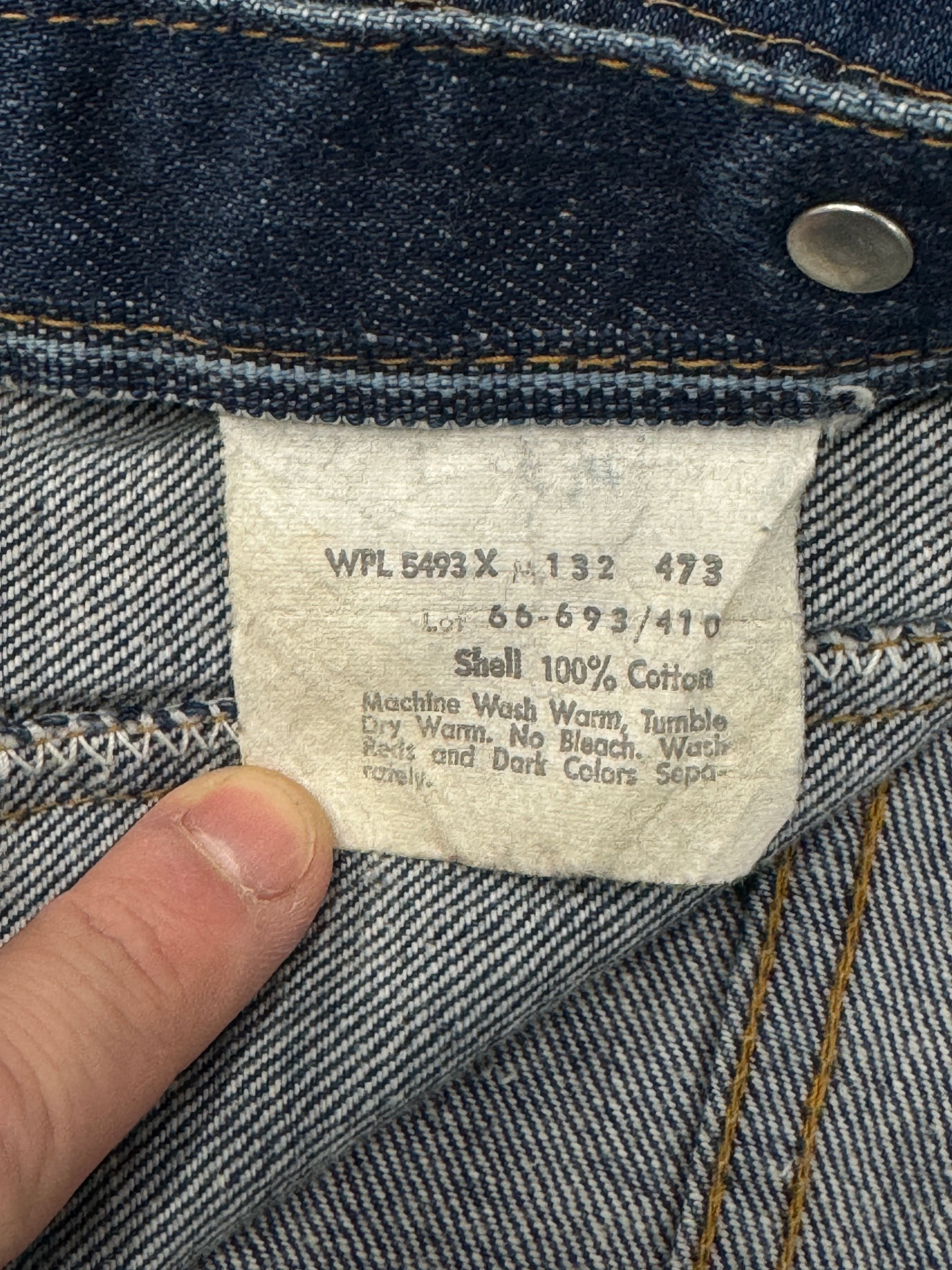 1960s Dee Cee Denim Trucker Jacket [S]