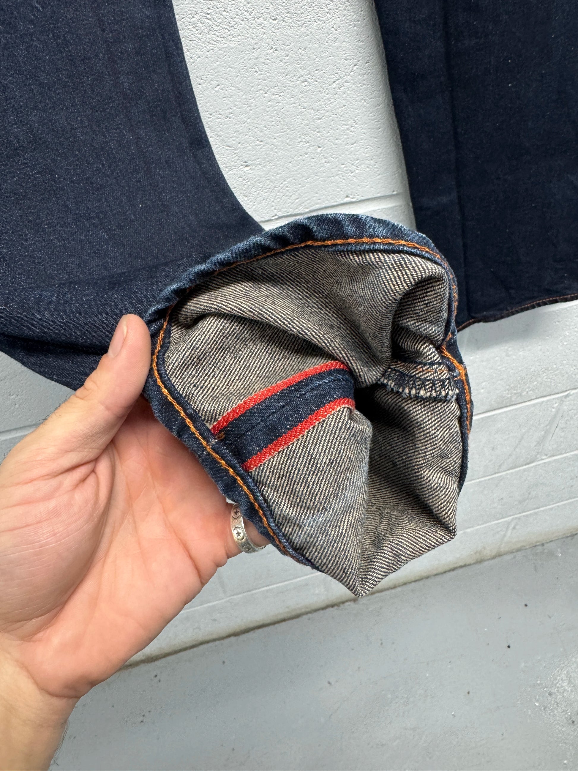 RMC Red Monkey Selvedge Jeans w/ Embroidered Oni [29]