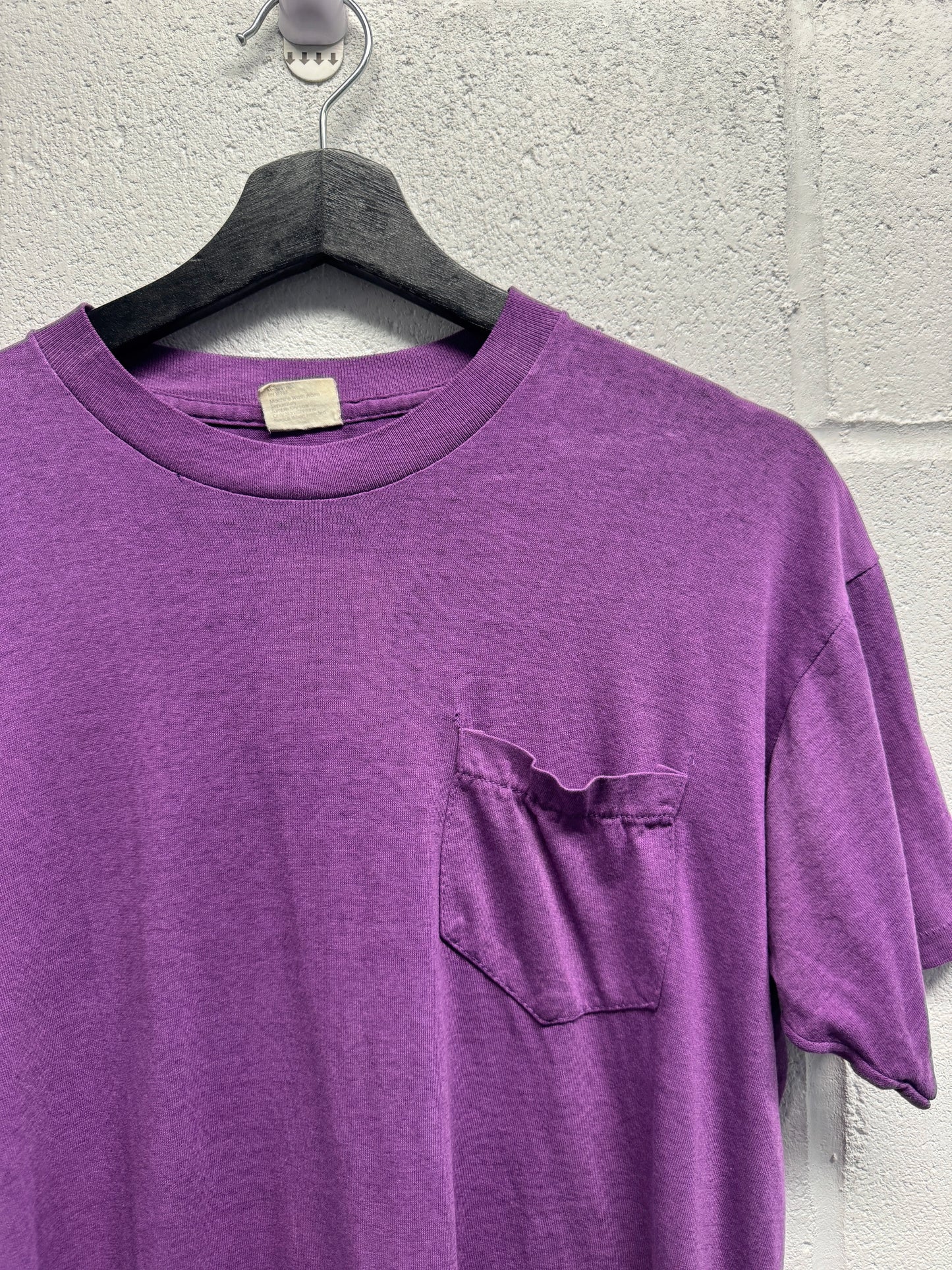 1990s Single Stitch Pocket T-Shirt [L]