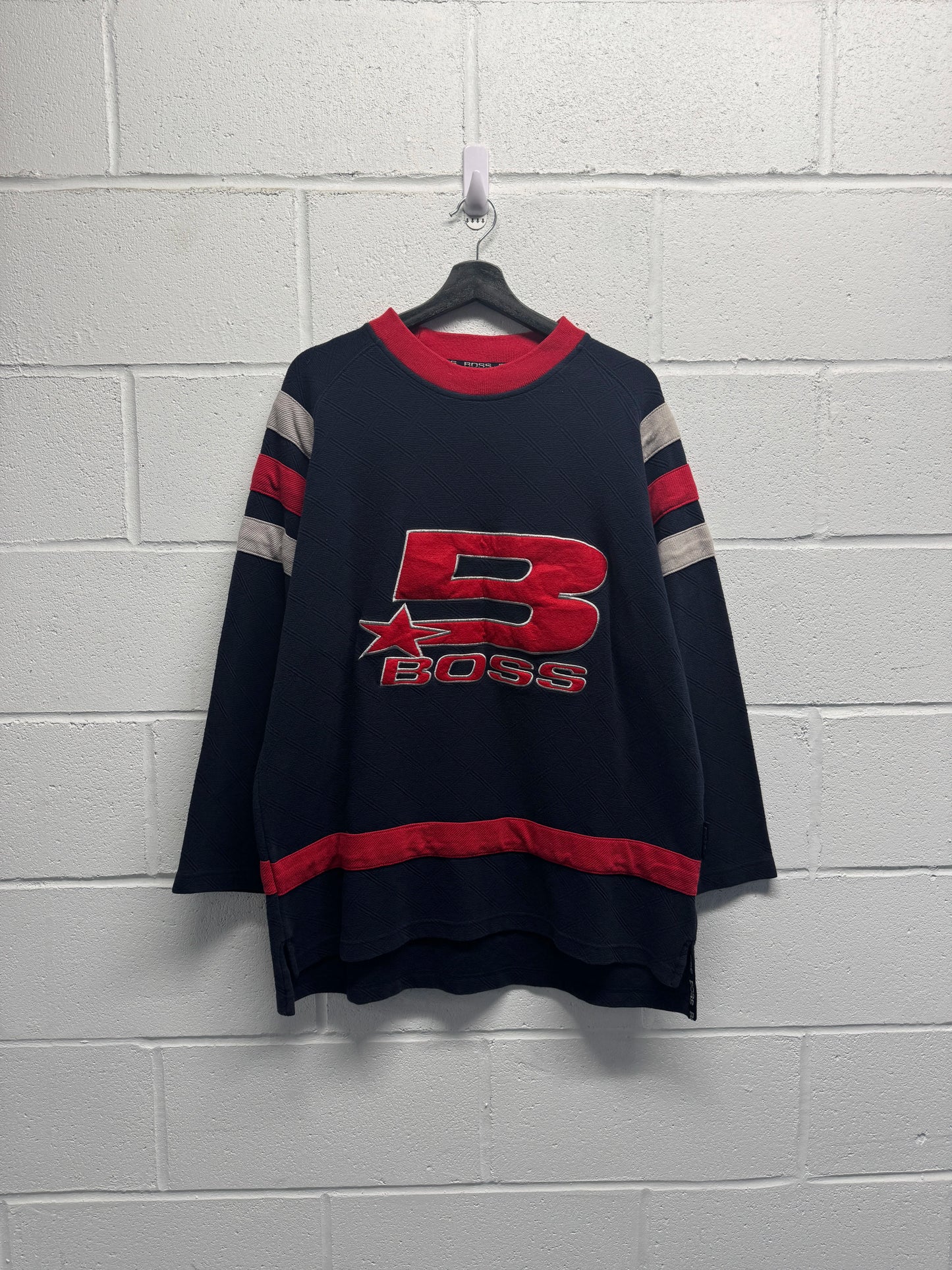 2000s Boss Long Sleeve Jersey Shirt [XL]