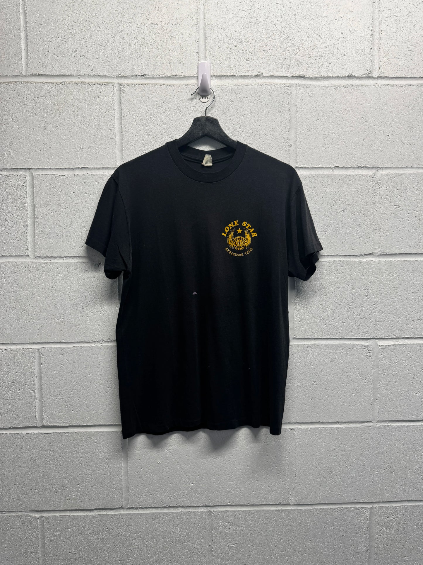 1980s Lone Star Yamaha Richardson Texas T-Shirt [L]