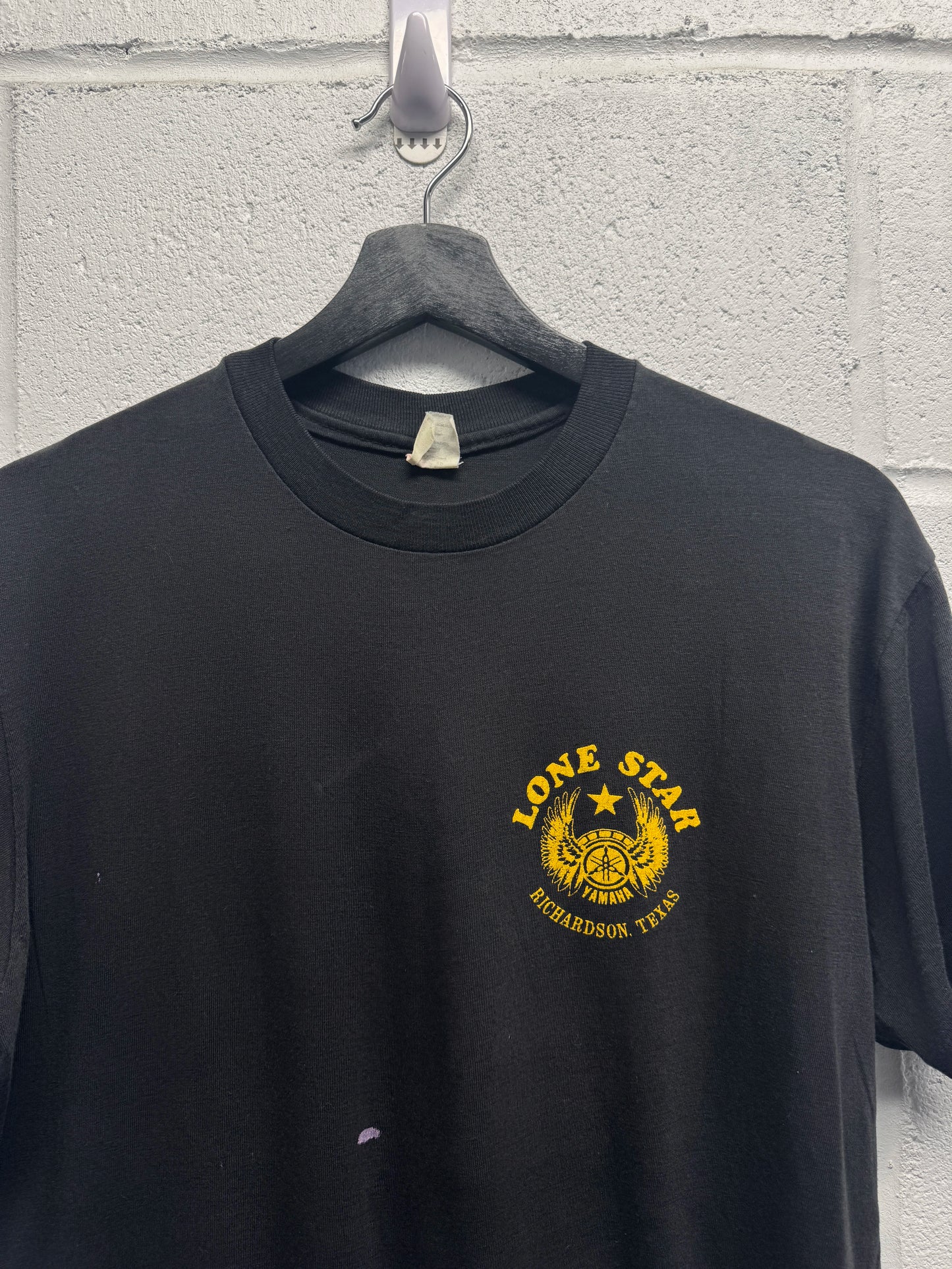 1980s Lone Star Yamaha Richardson Texas T-Shirt [L]