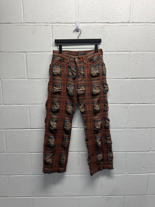 2000s Levis Sample Plaid Pocket Pants [30]