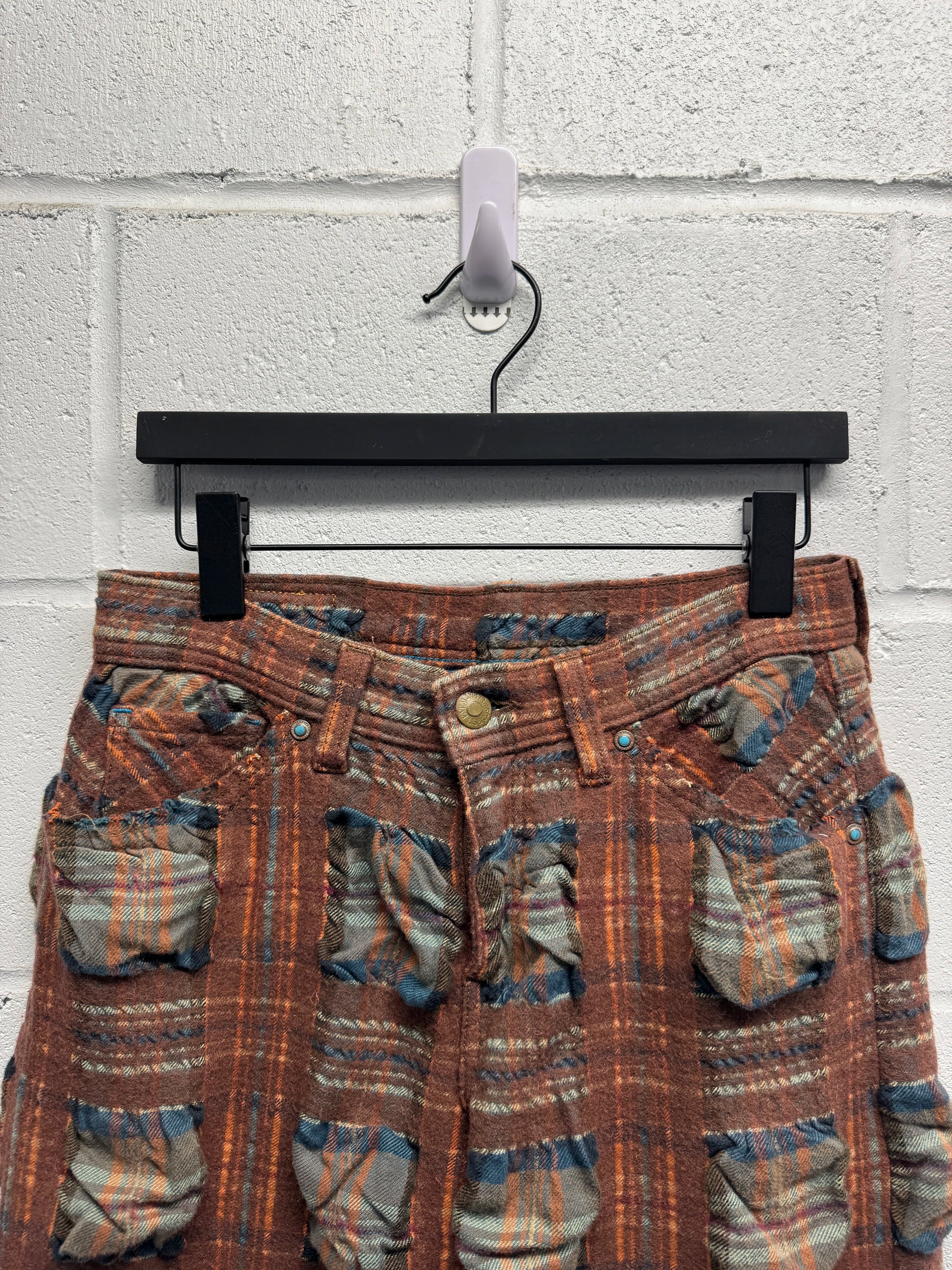2000s Levis Sample Plaid Pocket Pants [30]