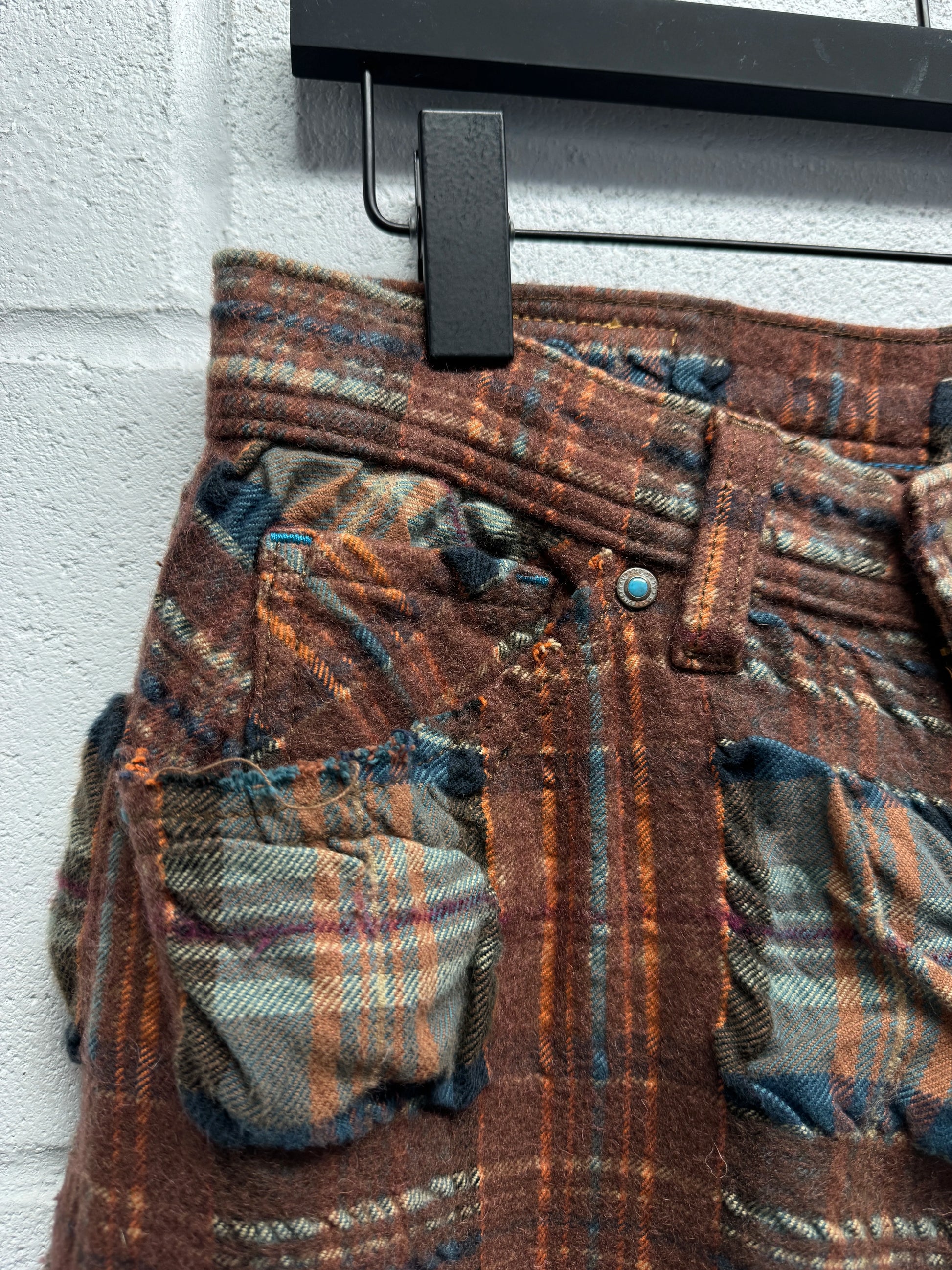 2000s Levis Sample Plaid Pocket Pants [30]