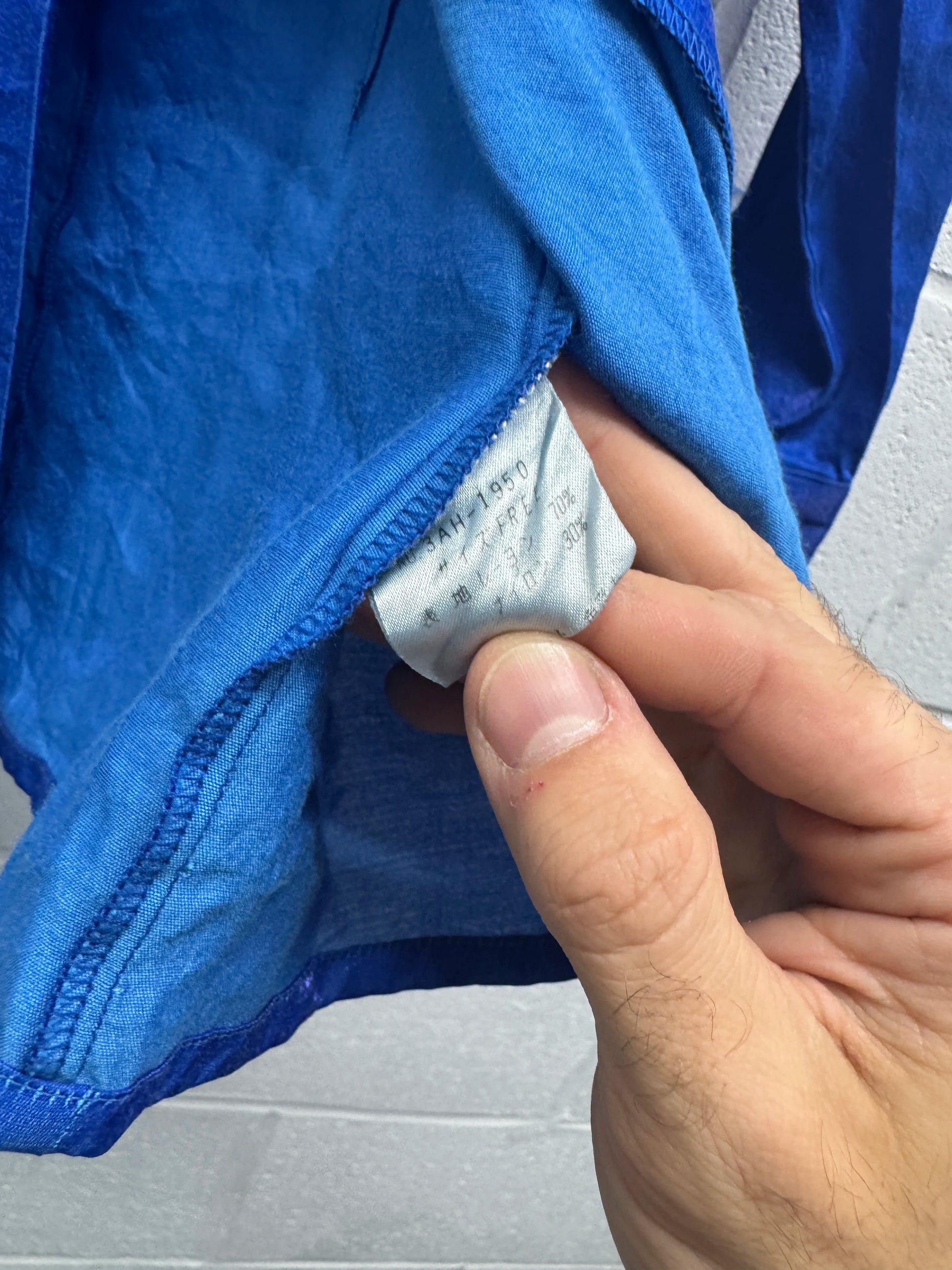 Hysterics Long Pointed Button-Up Shirt [FREE]