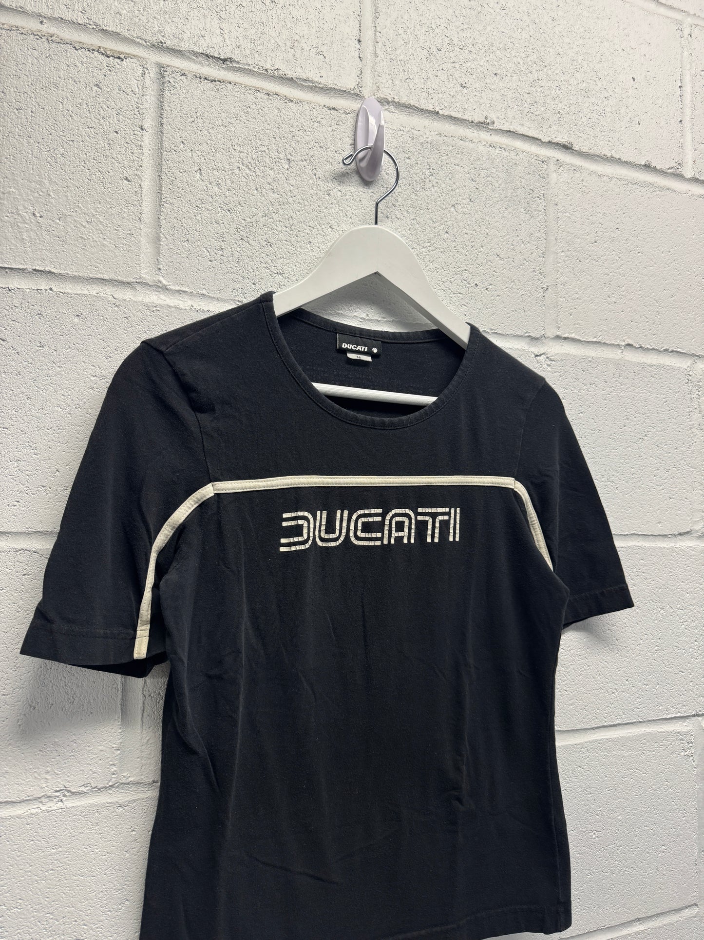 Y2K 2000s Ducati Baby Tee [M]