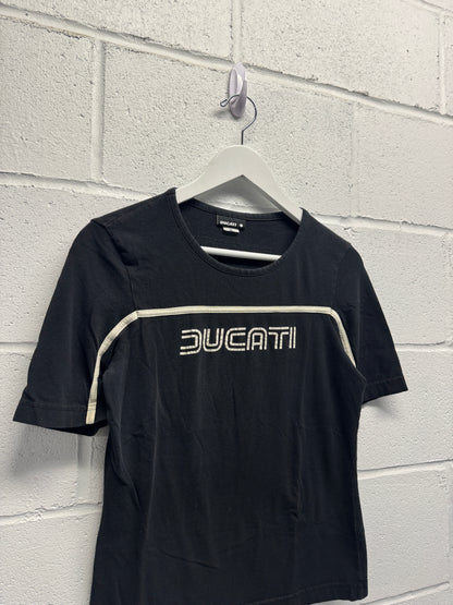Y2K 2000s Ducati Baby Tee [M]