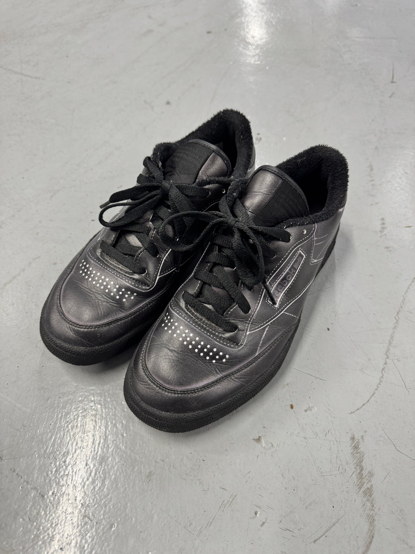 Maison Margiela x Reebok Club C 'Trompe L'oeil' Black [US8]