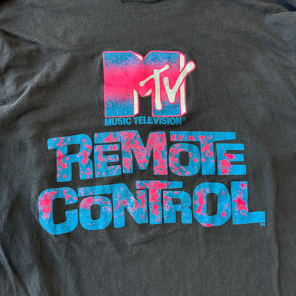 Vintage 1988 MTV Remote Control Longsleeve T-Shirt [XL]