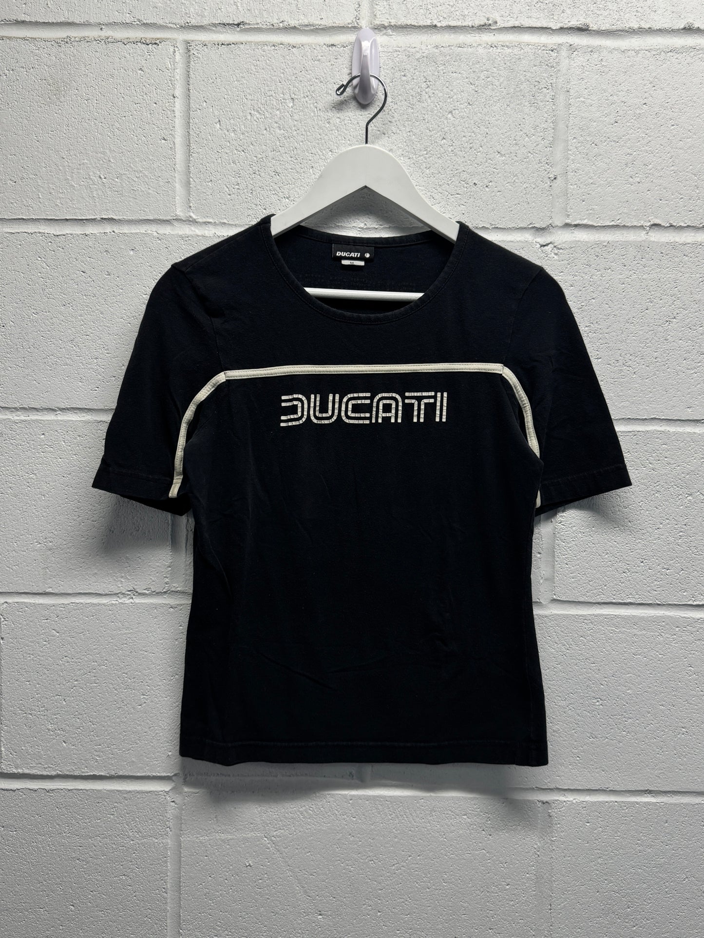Y2K 2000s Ducati Baby Tee [M]