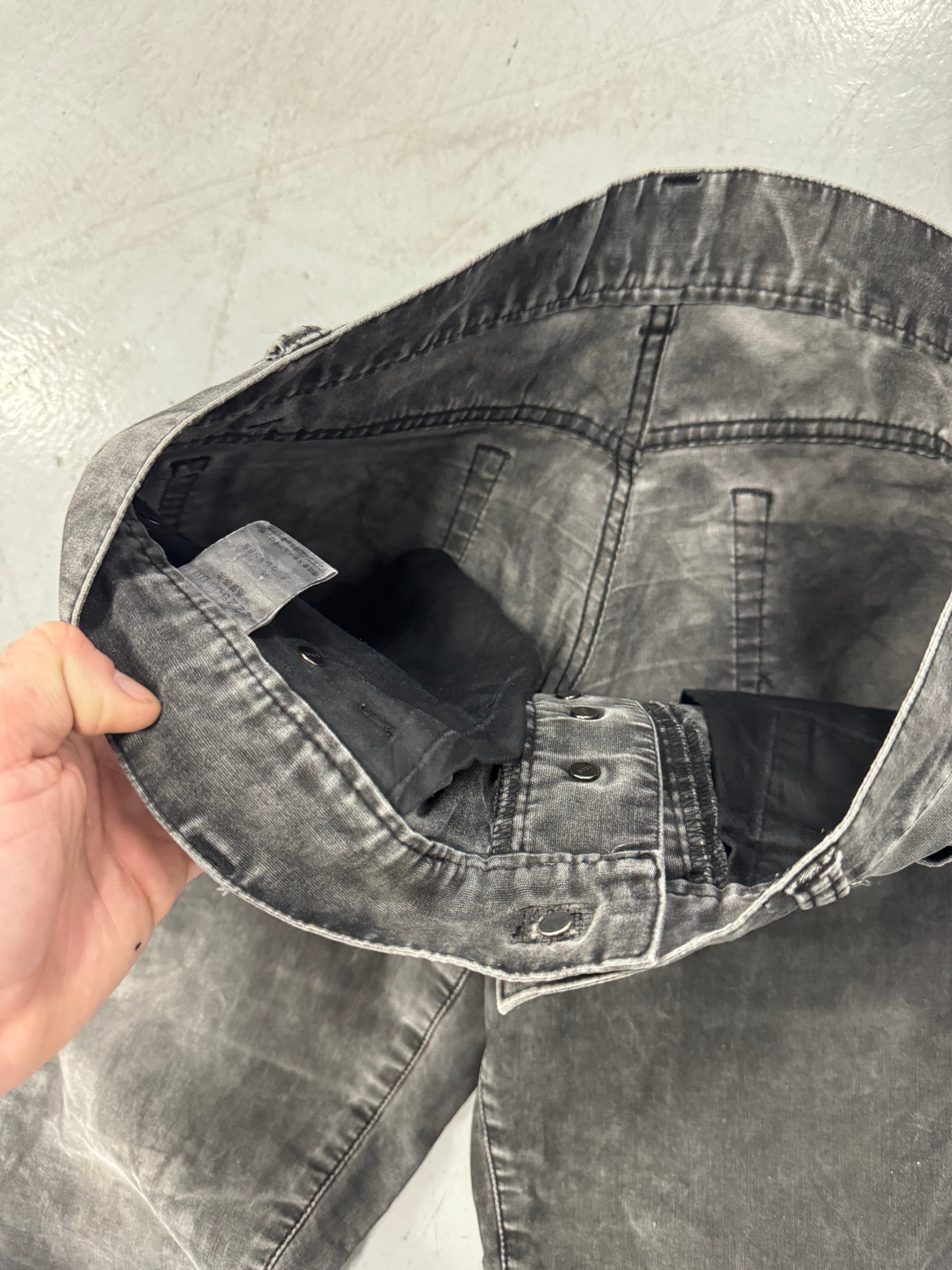 5351 Pour Les Homme Brushed Suede Flared Denim [30]