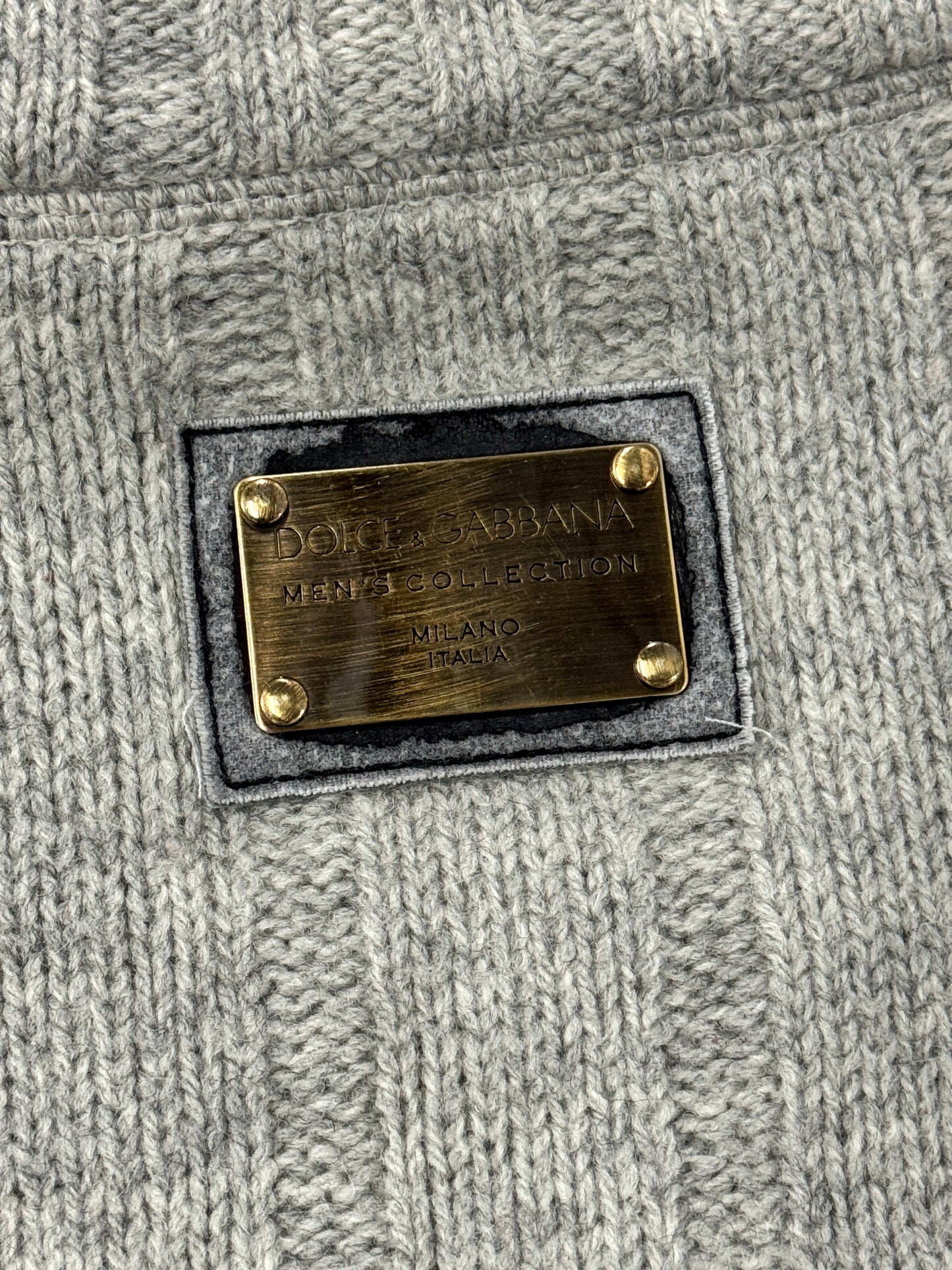 2000s Dolce &amp; Gabbana Wool Track Jacket [L]