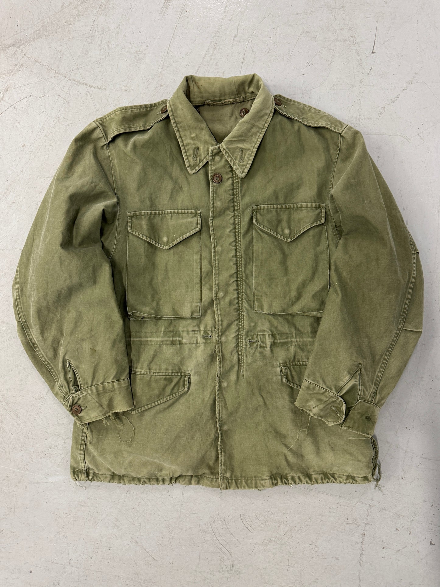 Thrashed M-1951 Army Field Jacket [L]