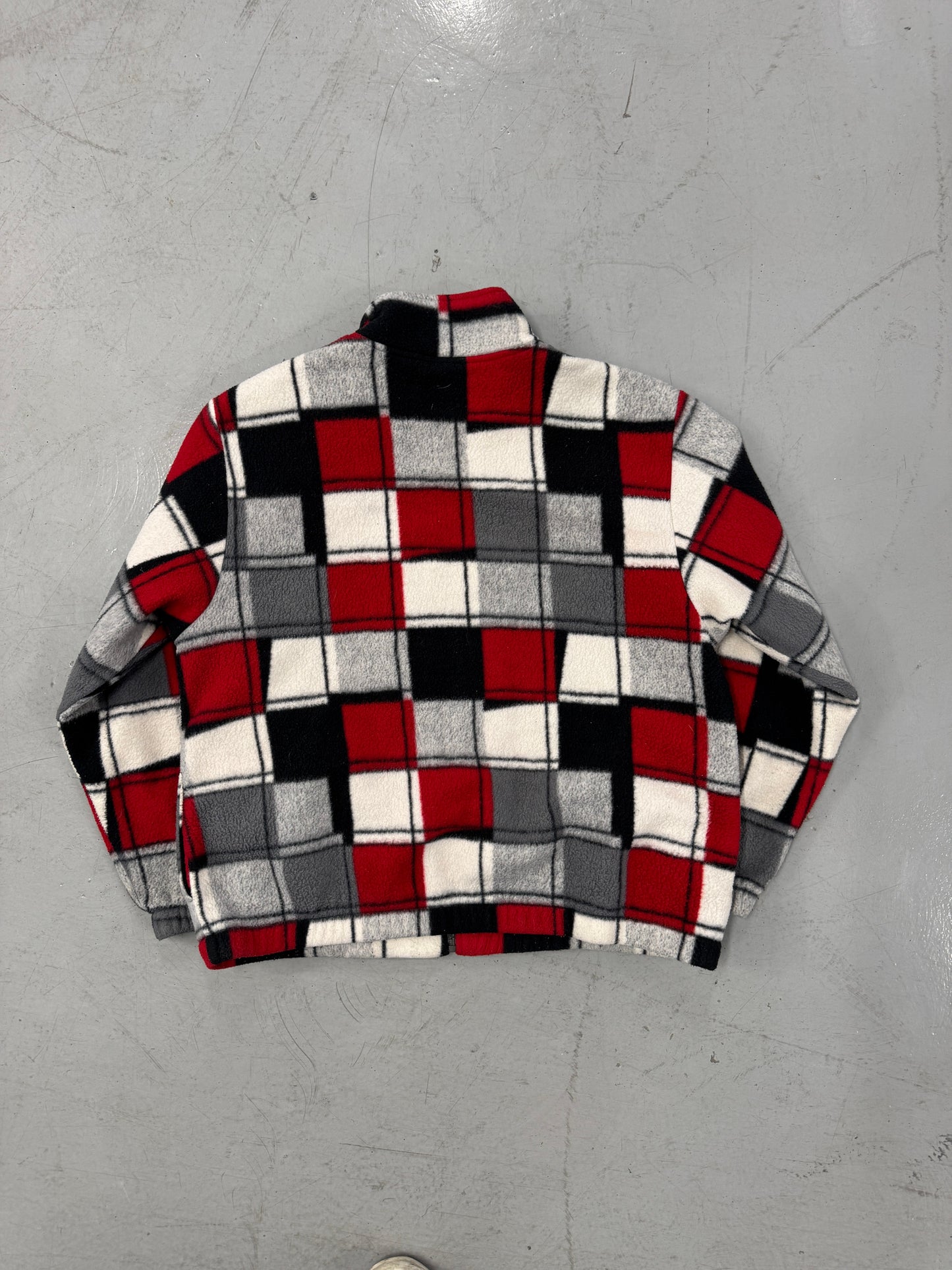 2000s Block Fleece Jacket [S/M]