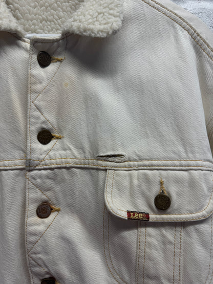 1980s Lee Western Cut Sherpa Lined Jacket [L]