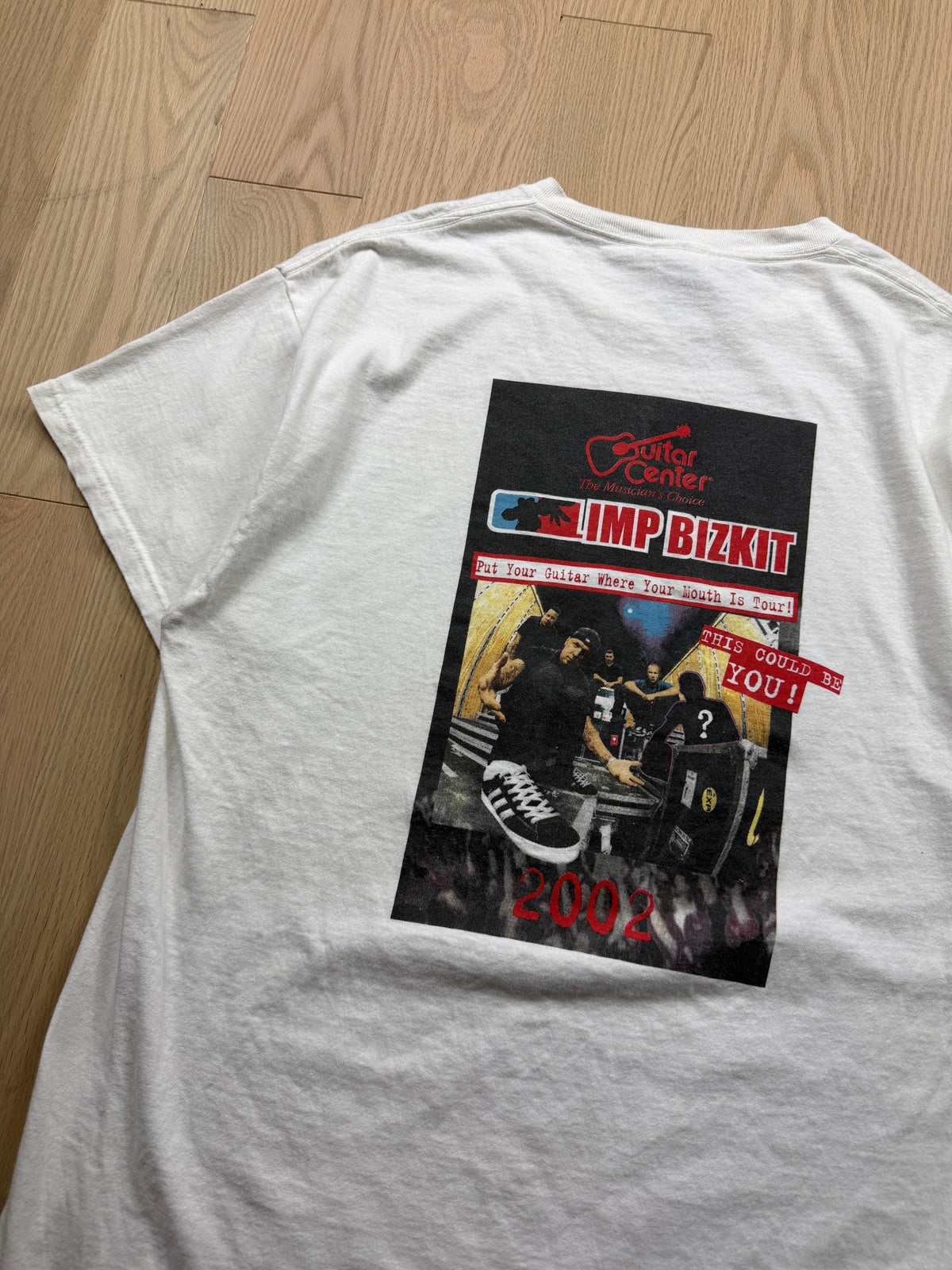 2000s Limp Bizkit Guitar Center Promo T-Shirt [XL]