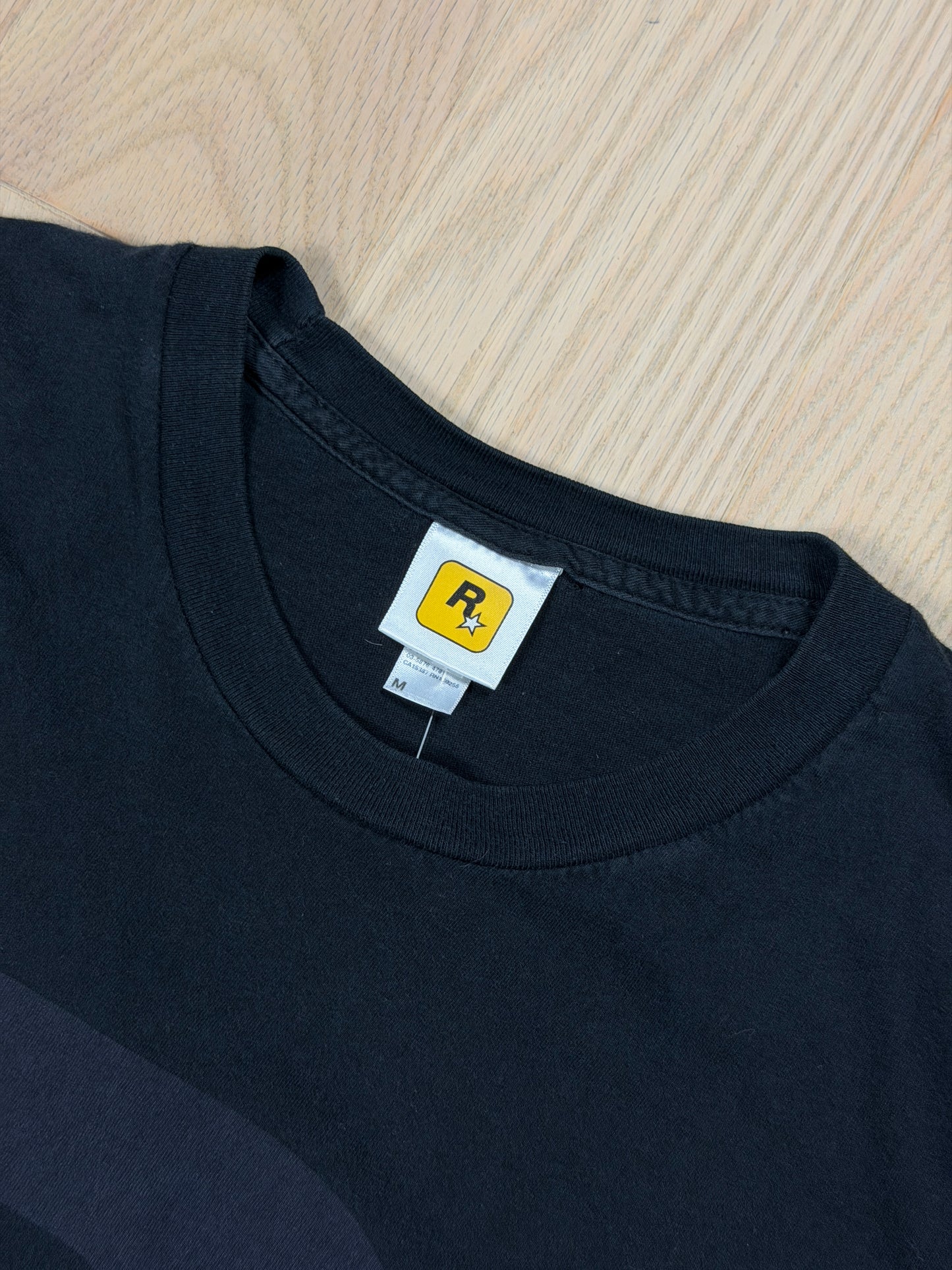 2000s Rockstar Tonal Logo T-Shirt [M]