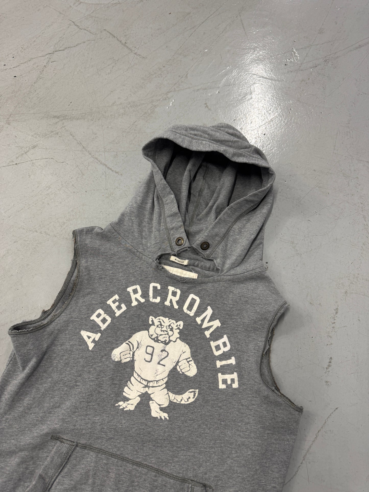 2000s Distressed Abercrombie &amp; Fitch Vest [M]
