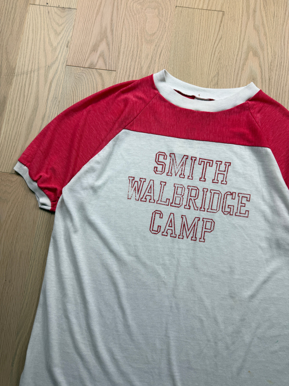 1980s Summer Camp Ringer Shirt [XL]