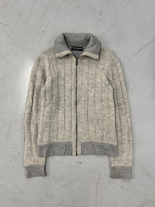 2000s Dolce &amp; Gabbana Wool Track Jacket [L]
