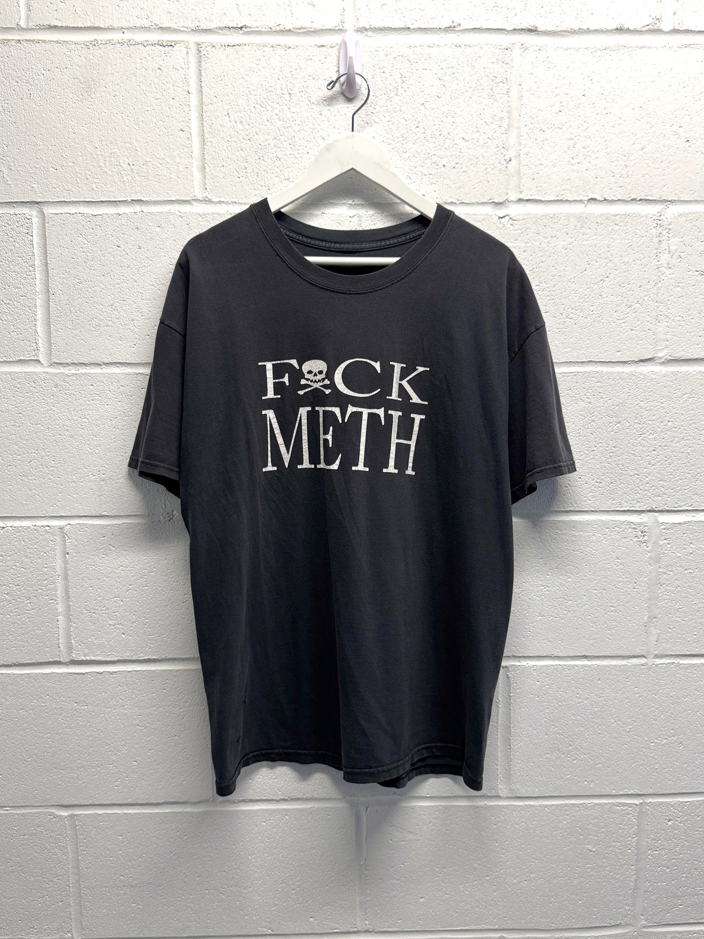 2000s Faded F*** Meth T-Shirt [XL]