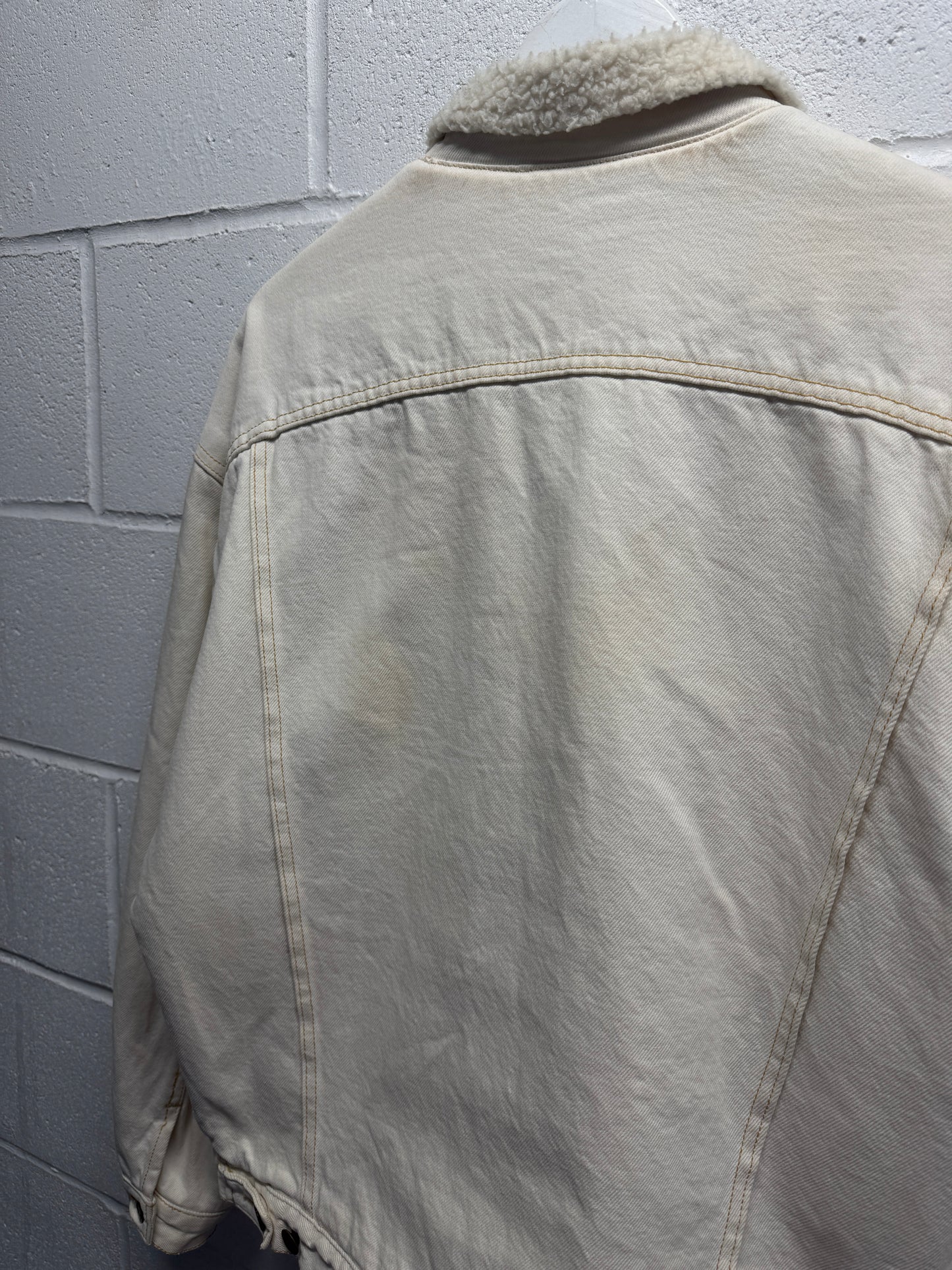 1980s Lee Western Cut Sherpa Lined Jacket [L]