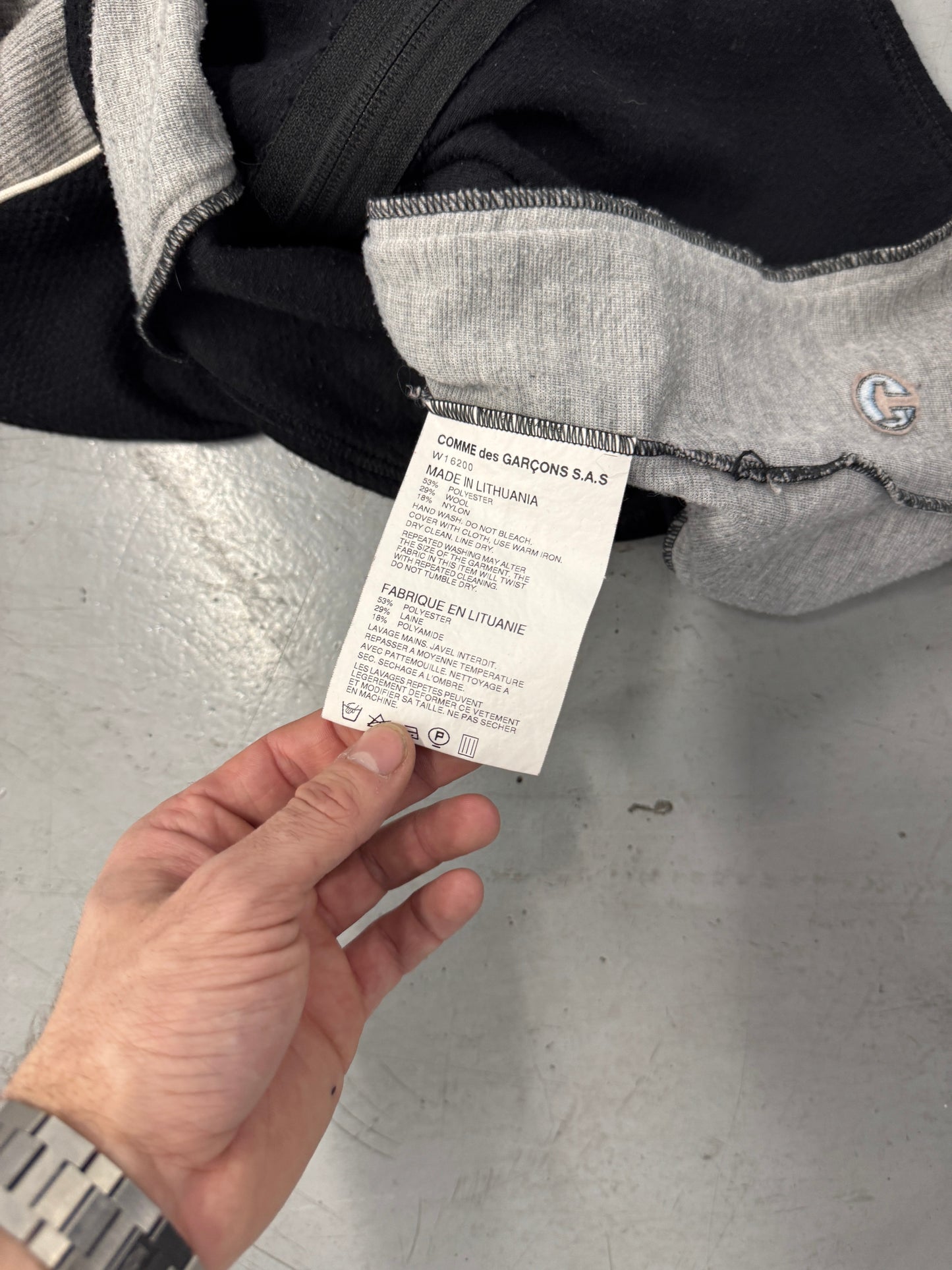 2000s CDG Shirt Track Jacket [L]