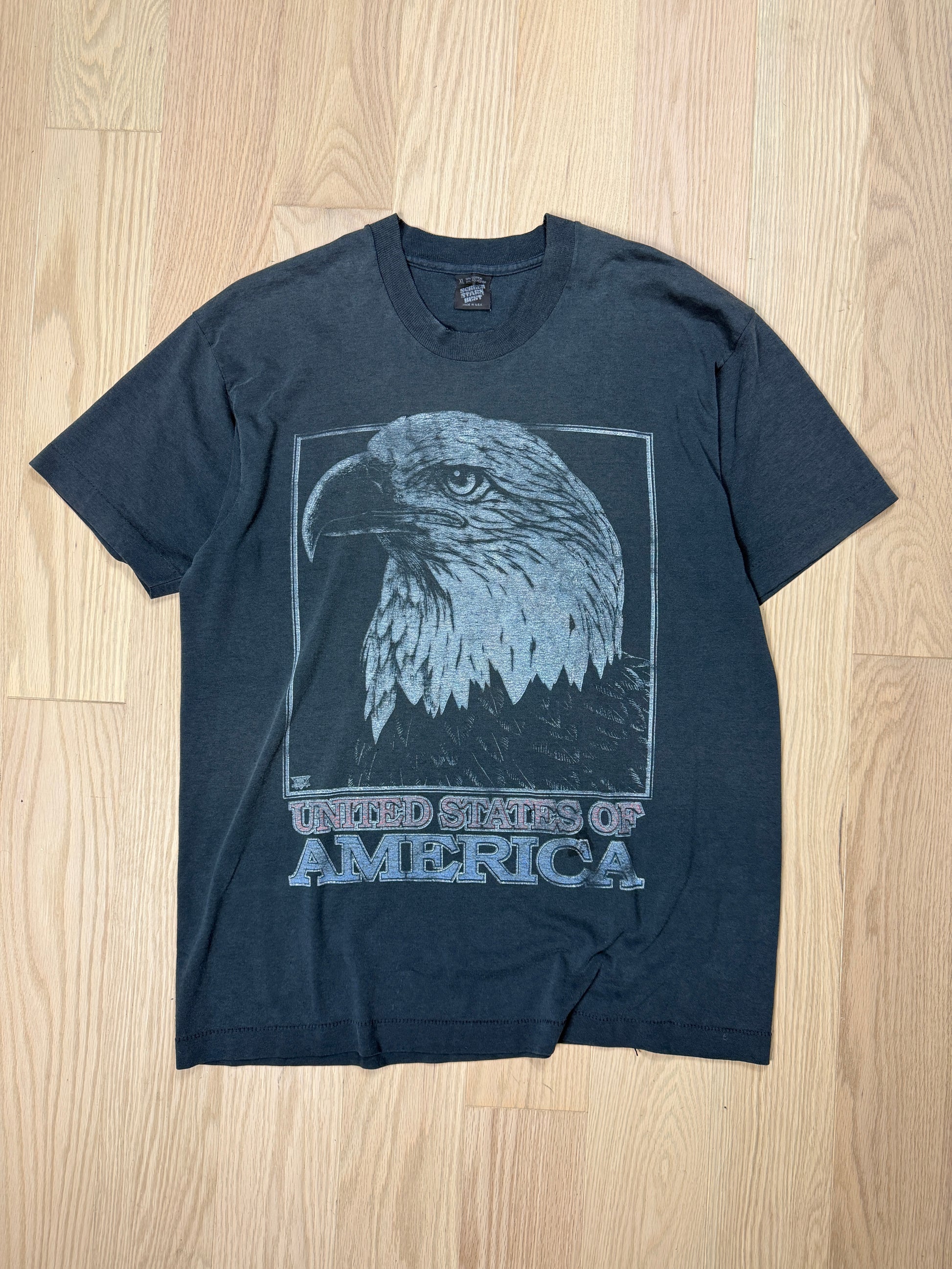 1990s Smoked Faded T-Shirt [L/XL]