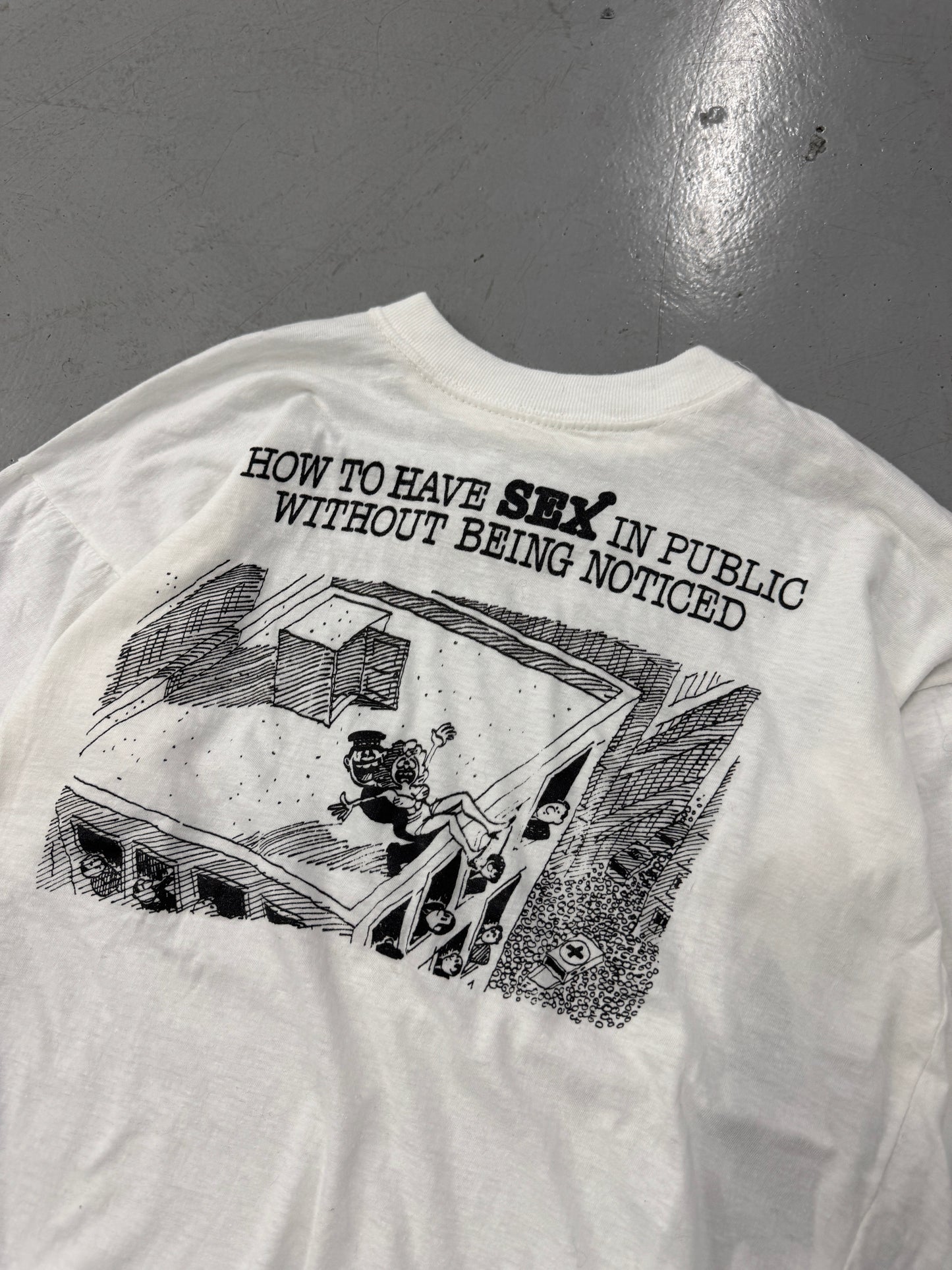 1980s Sex Parody Humor T-Shirt [M/L]