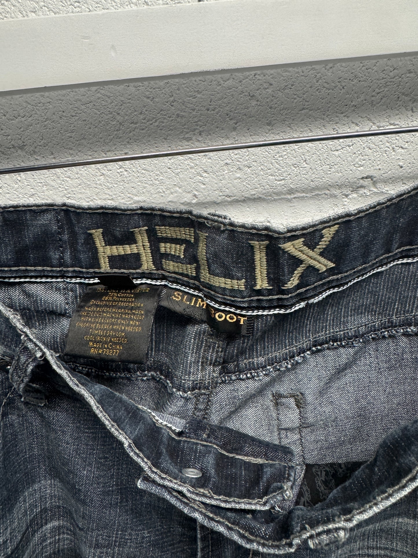 Y2K Helix Bootcut Jeans [36]