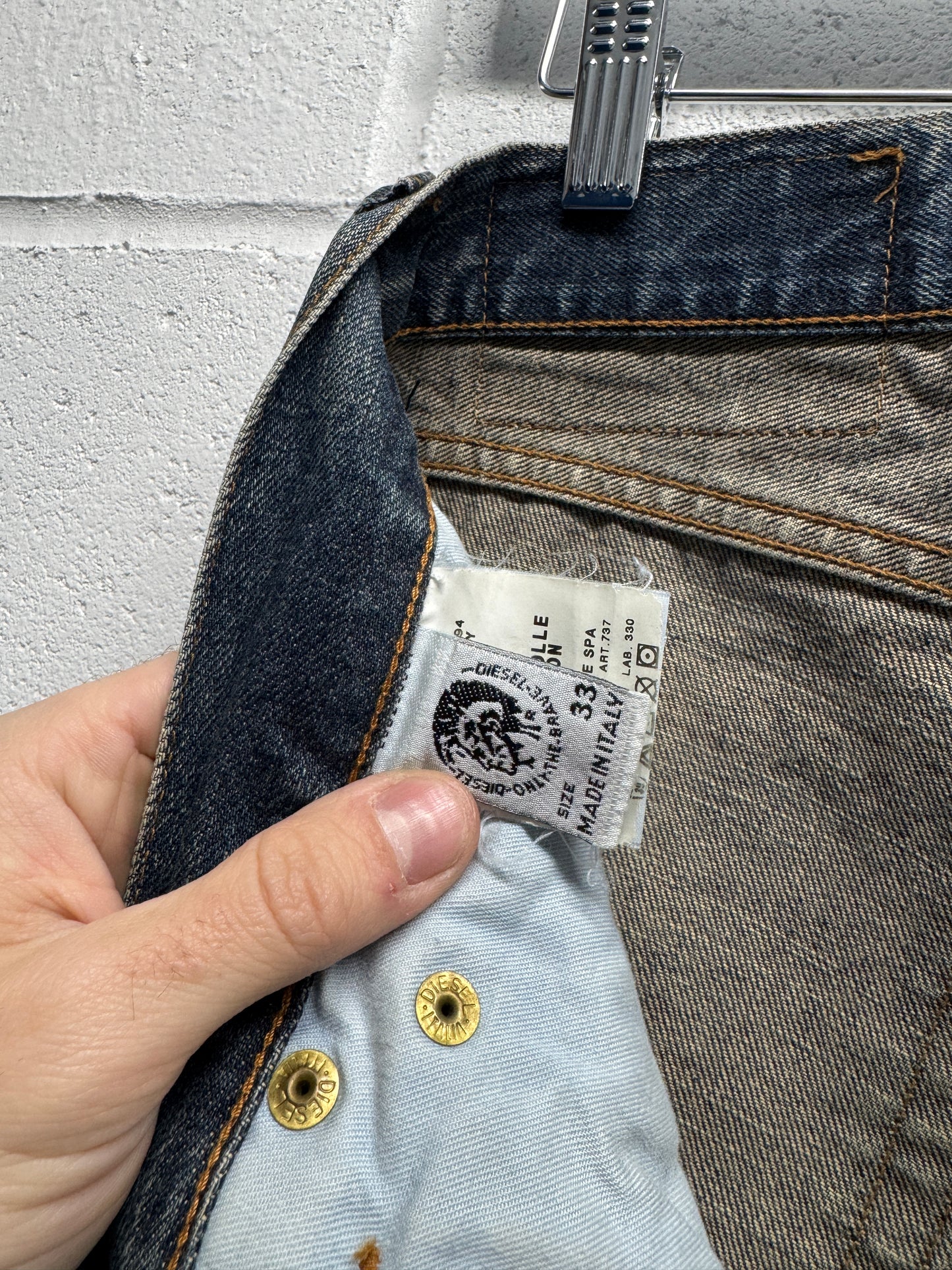 Y2K 2000s Diesel Baggy Jeans [32]