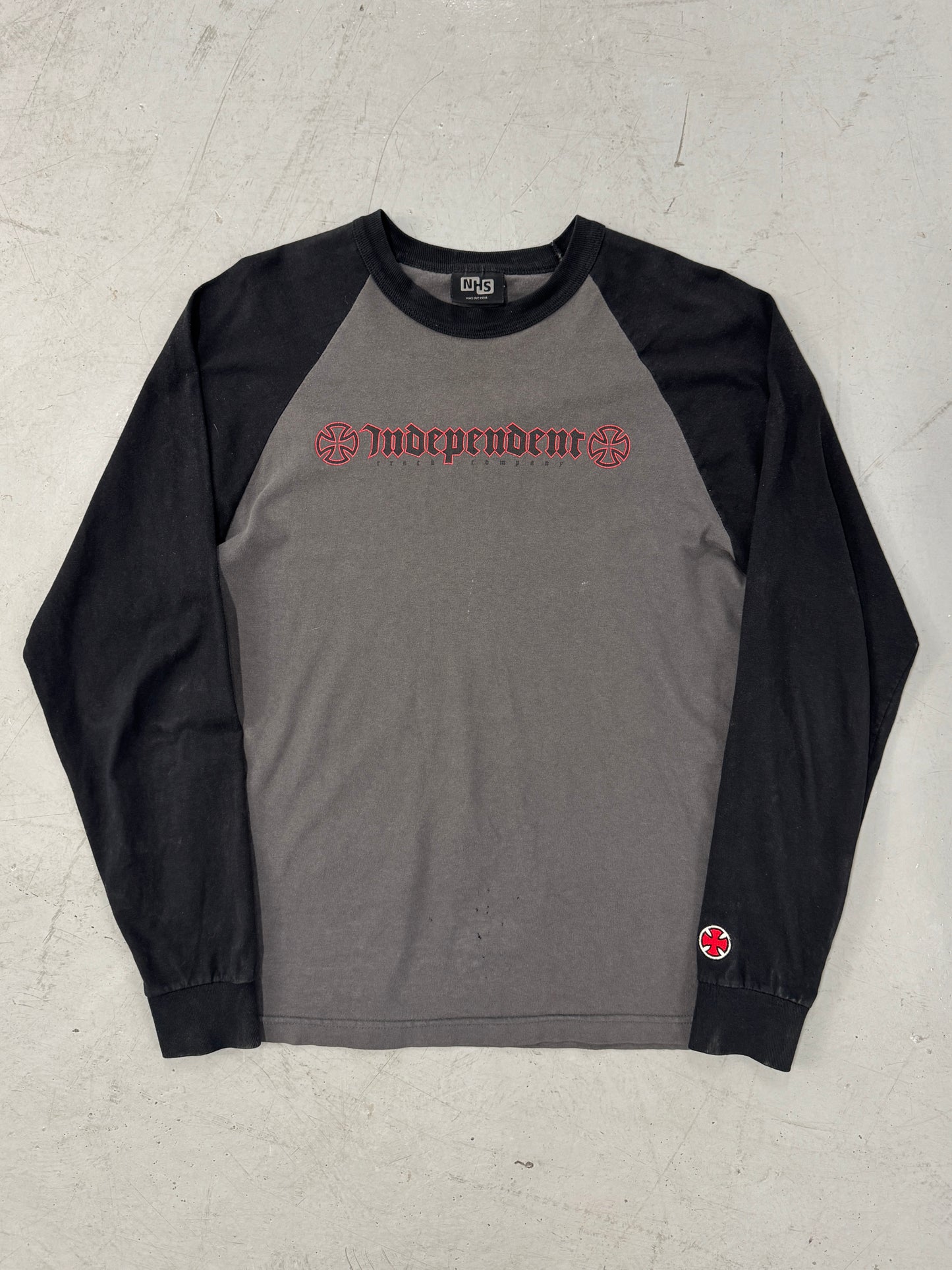 2000s Independent NHS Tag Longsleeve Shirt [L]