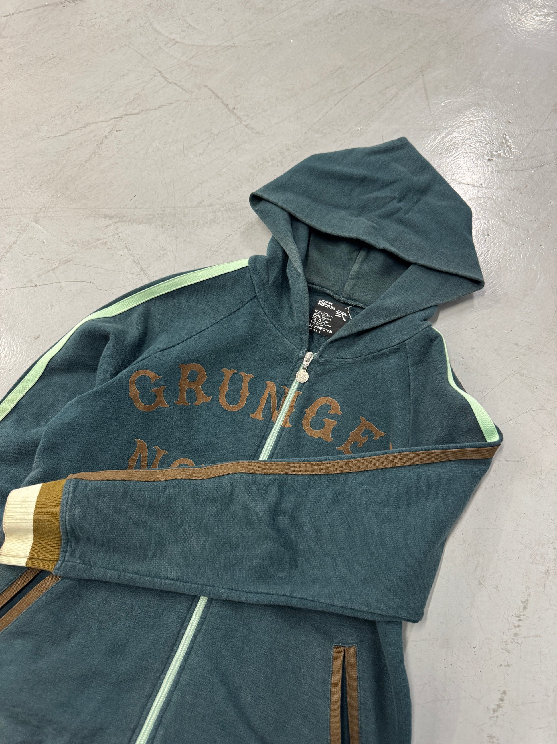 PPFM Grunge Is Not Dead Zip-Up Hoodie [M]