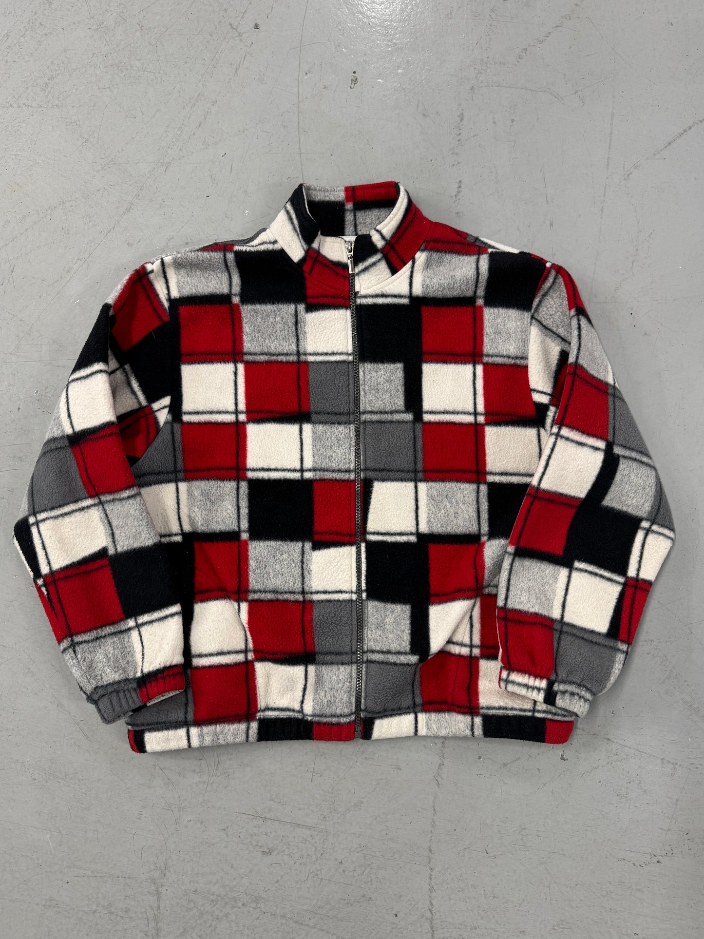 2000s Block Fleece Jacket [S/M]