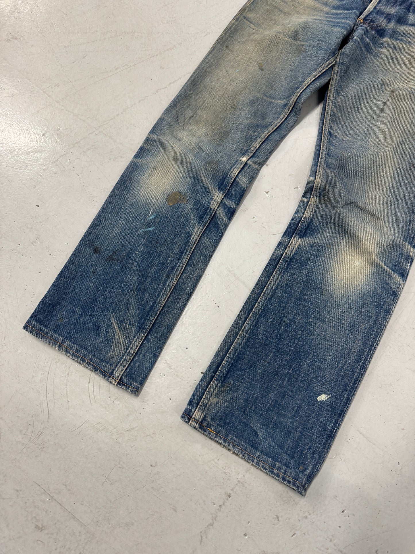 2000s Faded/Whiskered APC Jeans [28]