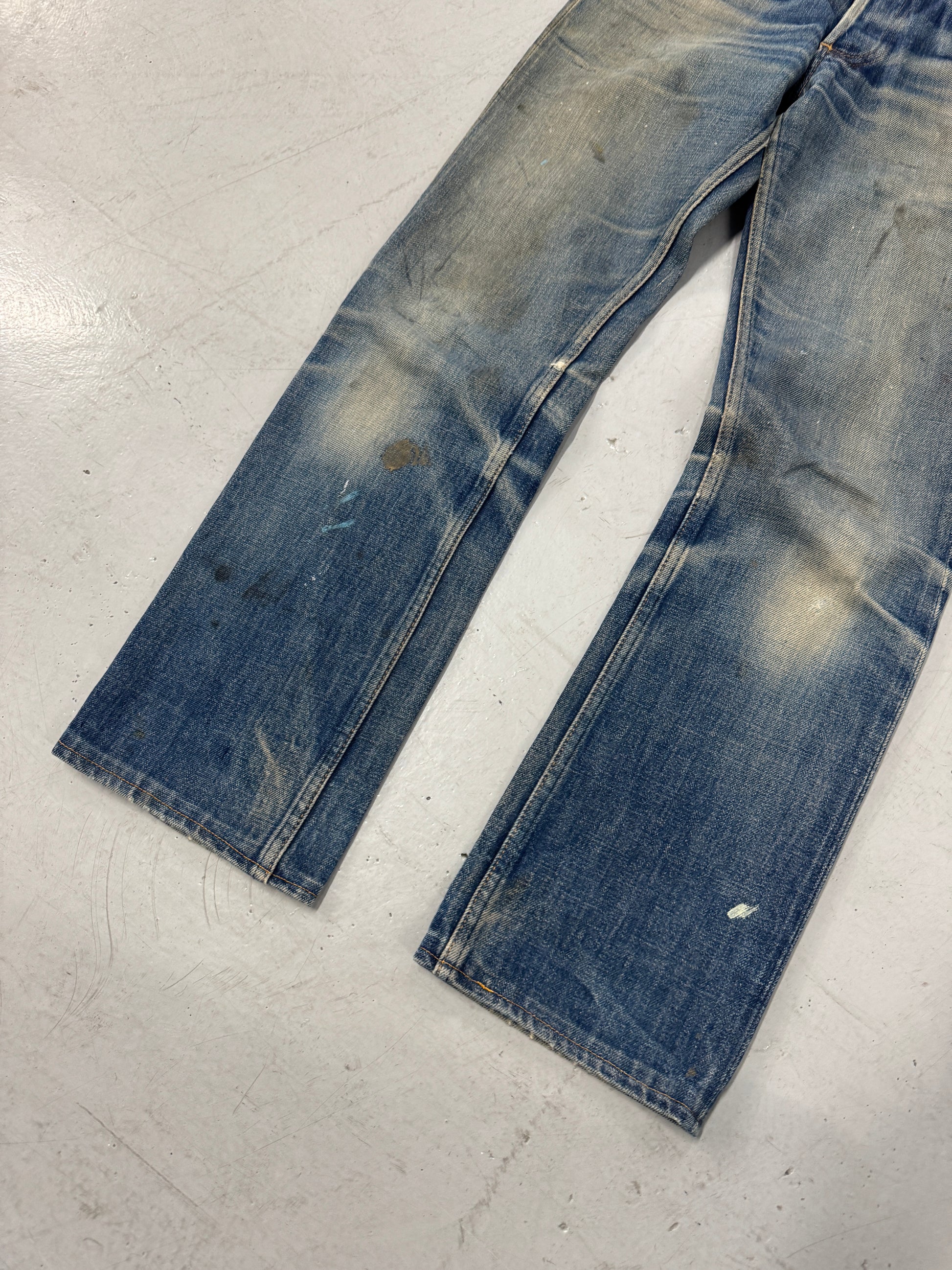 2000s Faded/Whiskered APC Jeans [28]