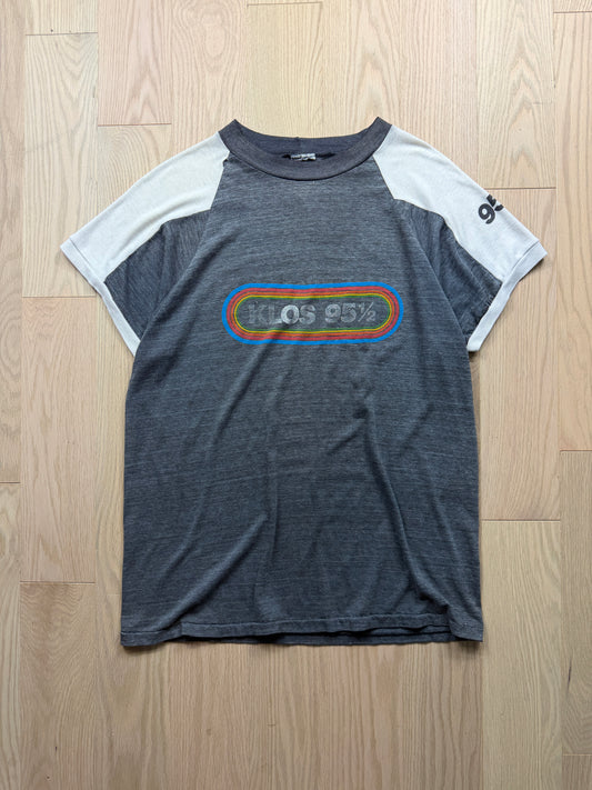 1980s Kilos 95.5 The Who Ringer Shirt [XL]