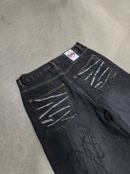 Vintage Y2K Harlem Globetrotters Jorts [30]