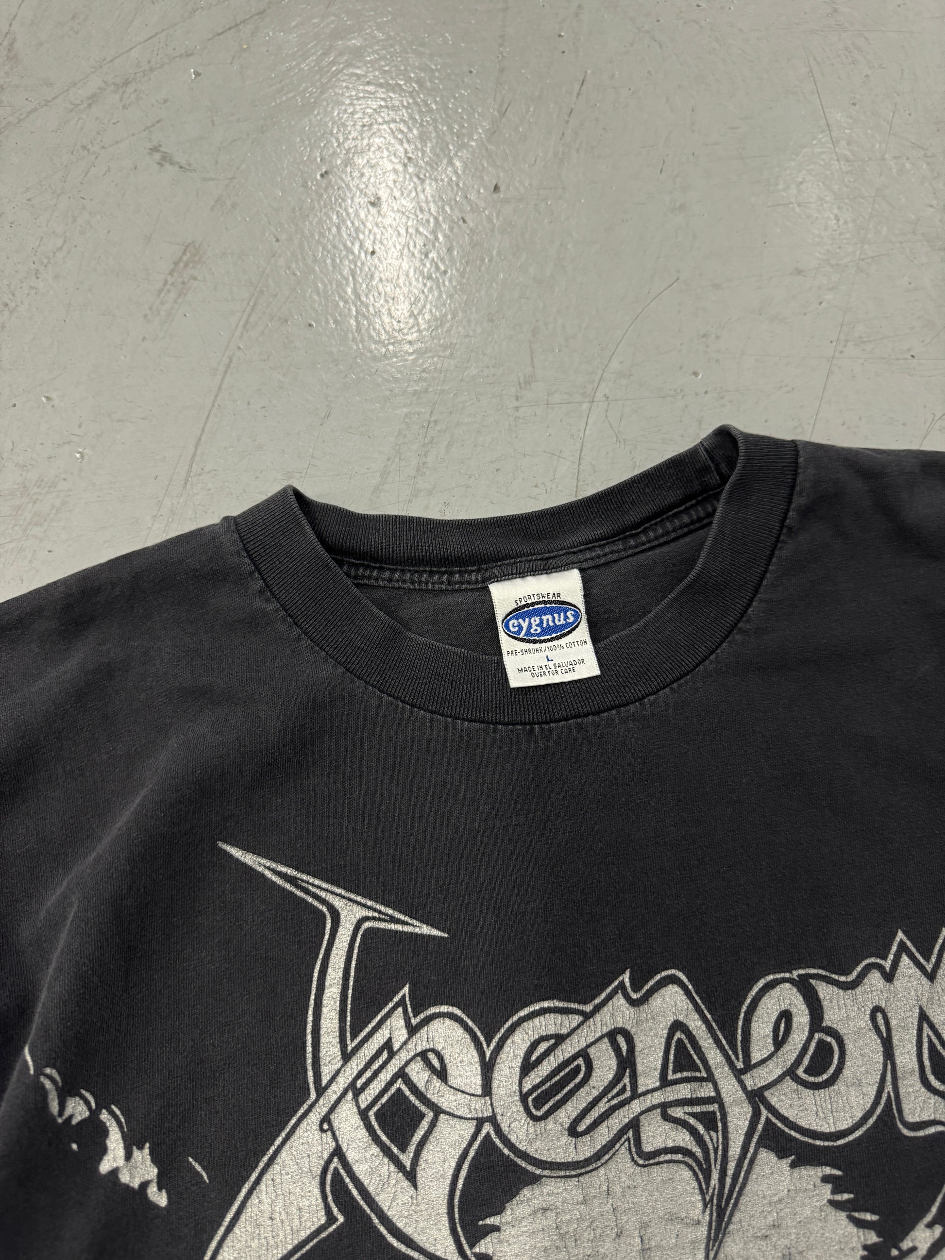 1996 Venom 'Black Metal' Tour T-Shirt Cygnus Tag [L]
