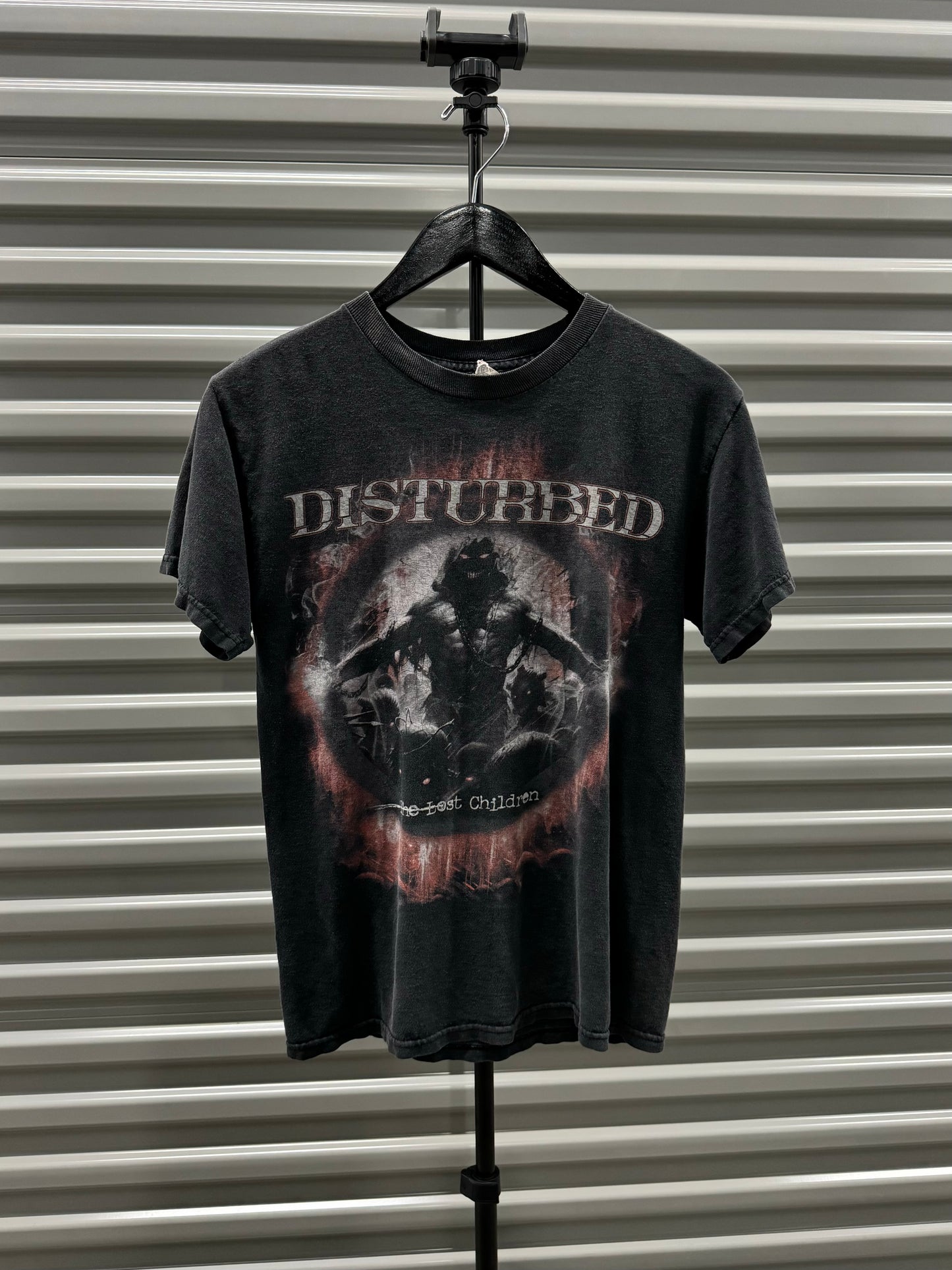 Vintage Y2K Disturbed Band Faded T-Shirt [S/M]