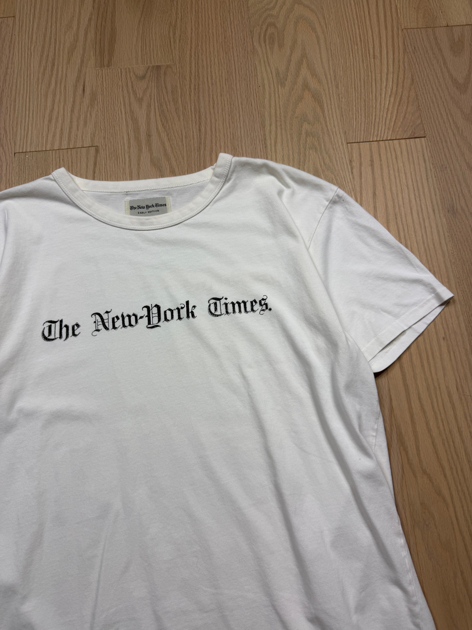 1990s New York Times T-Shirt [L]