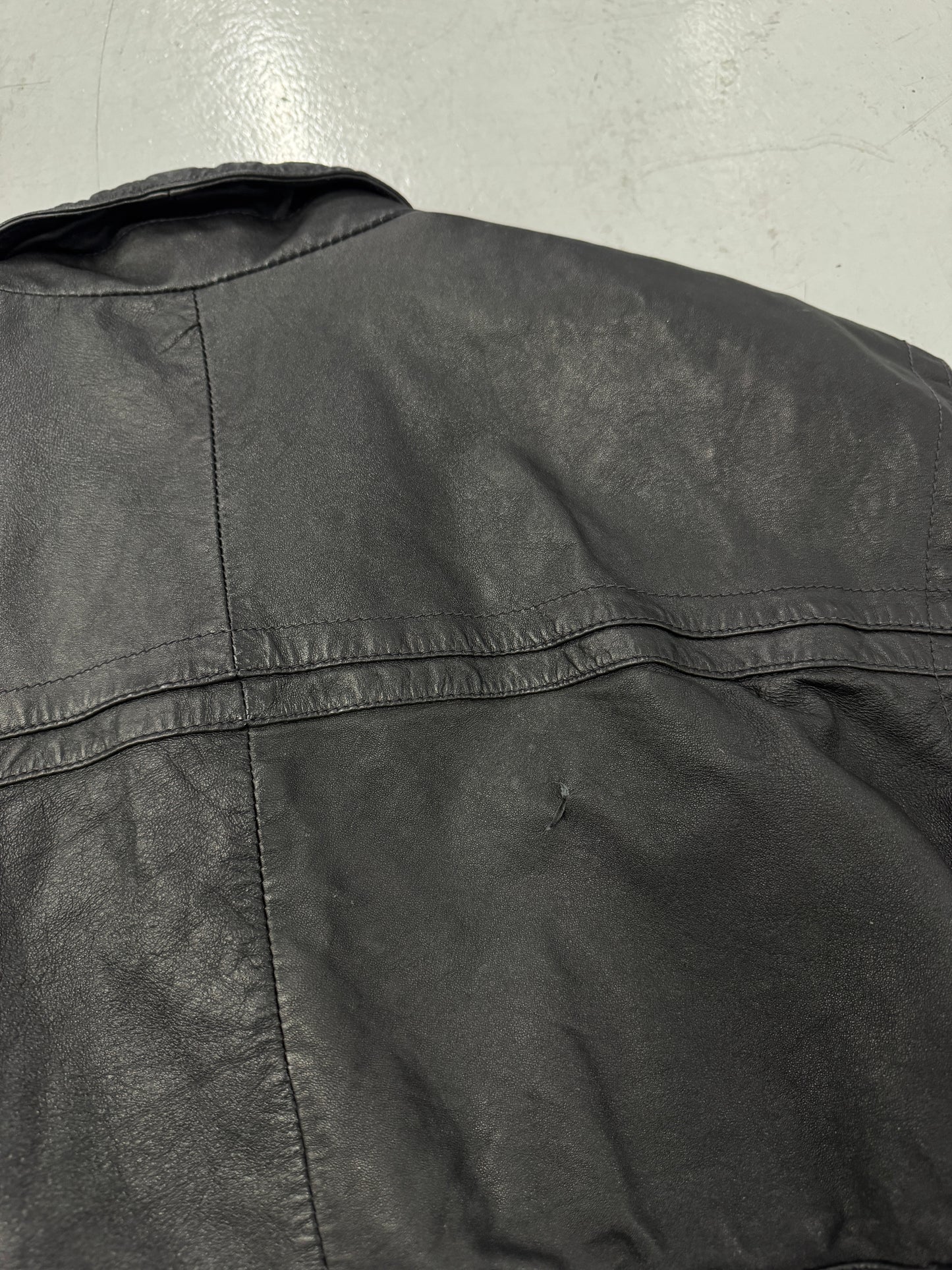 2000s Leather Jacket [M]