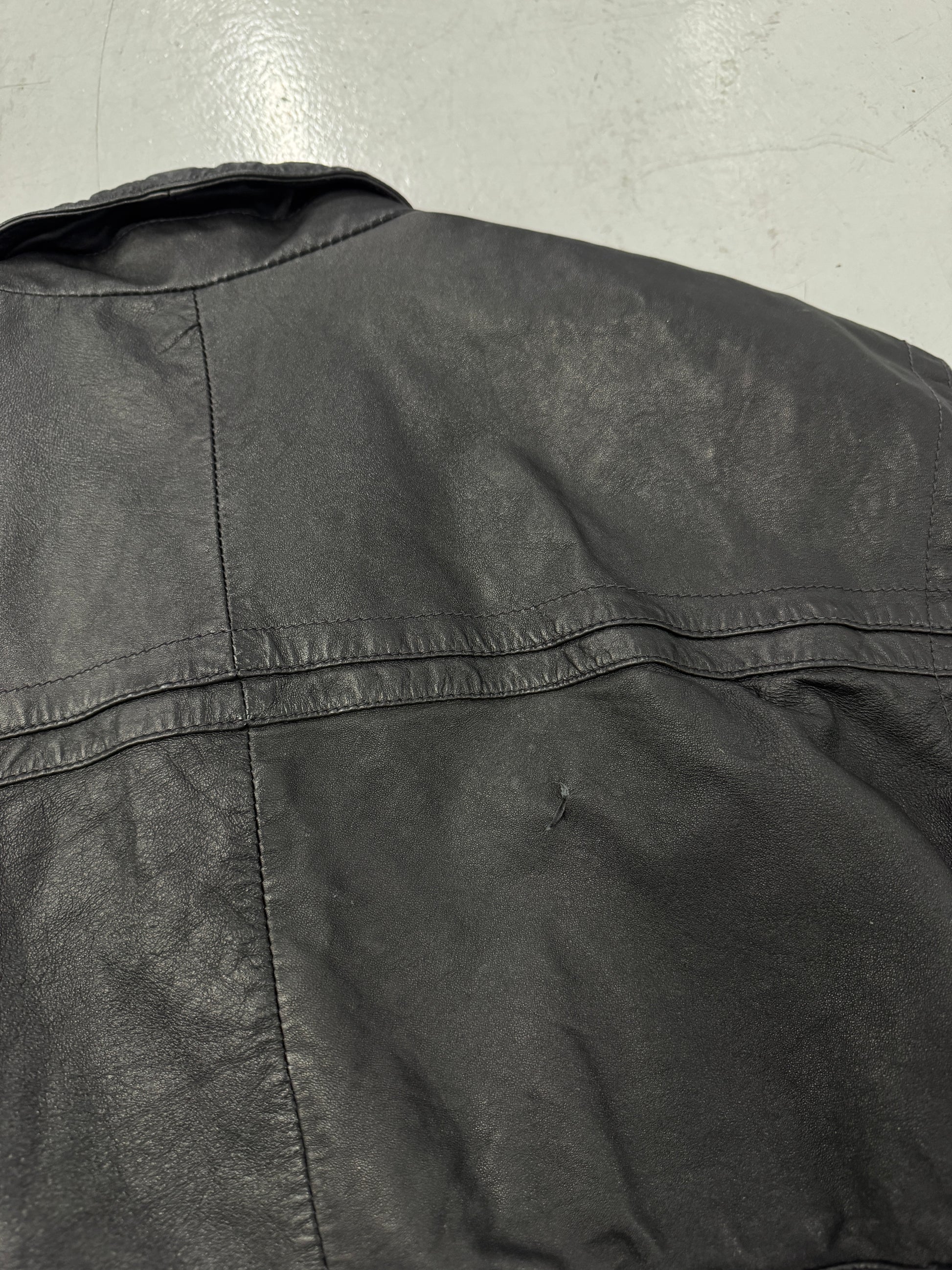 2000s Leather Jacket [M]
