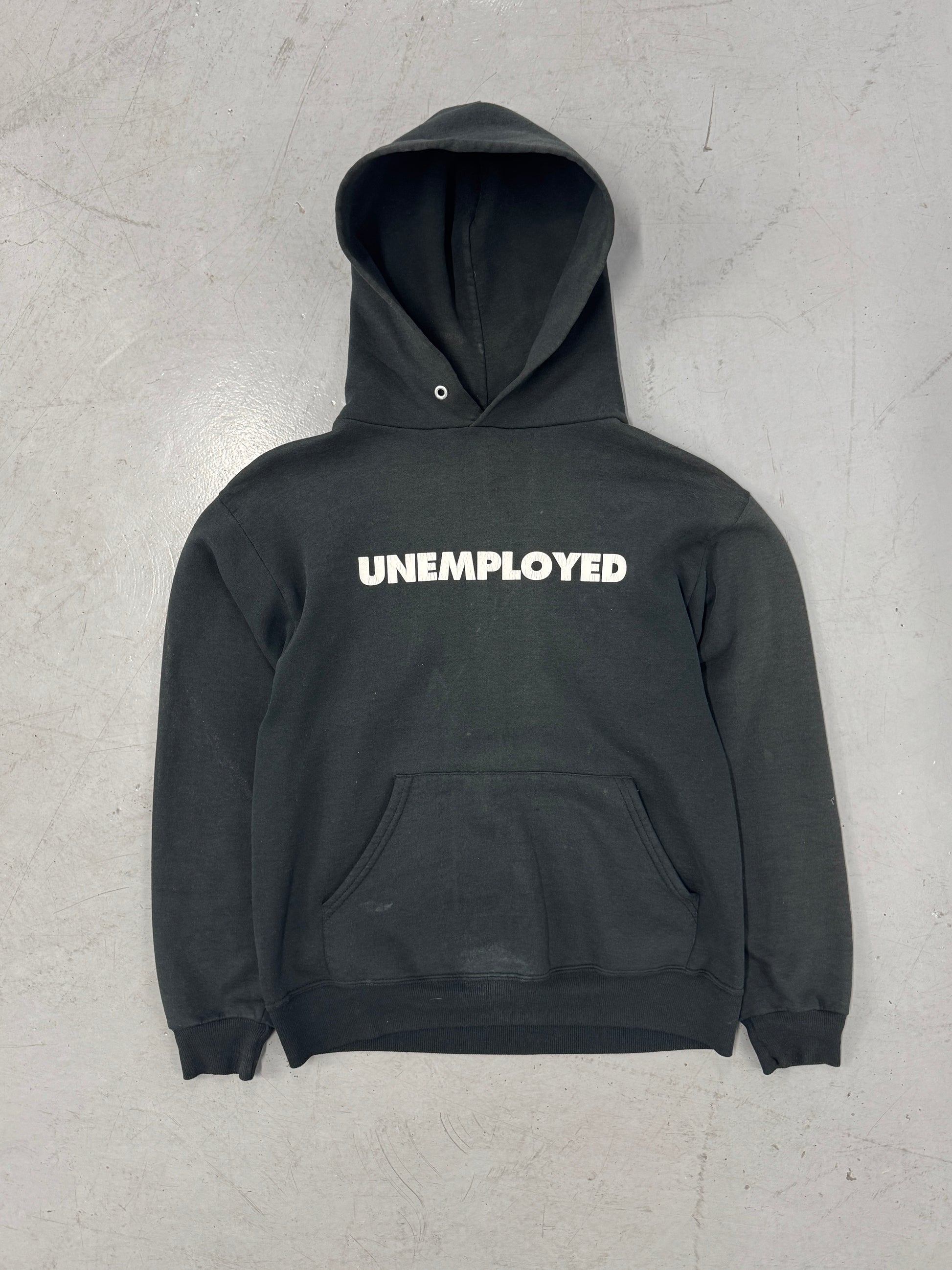 1990s Sub Pop Records "Unemployed" Hoodie [M]