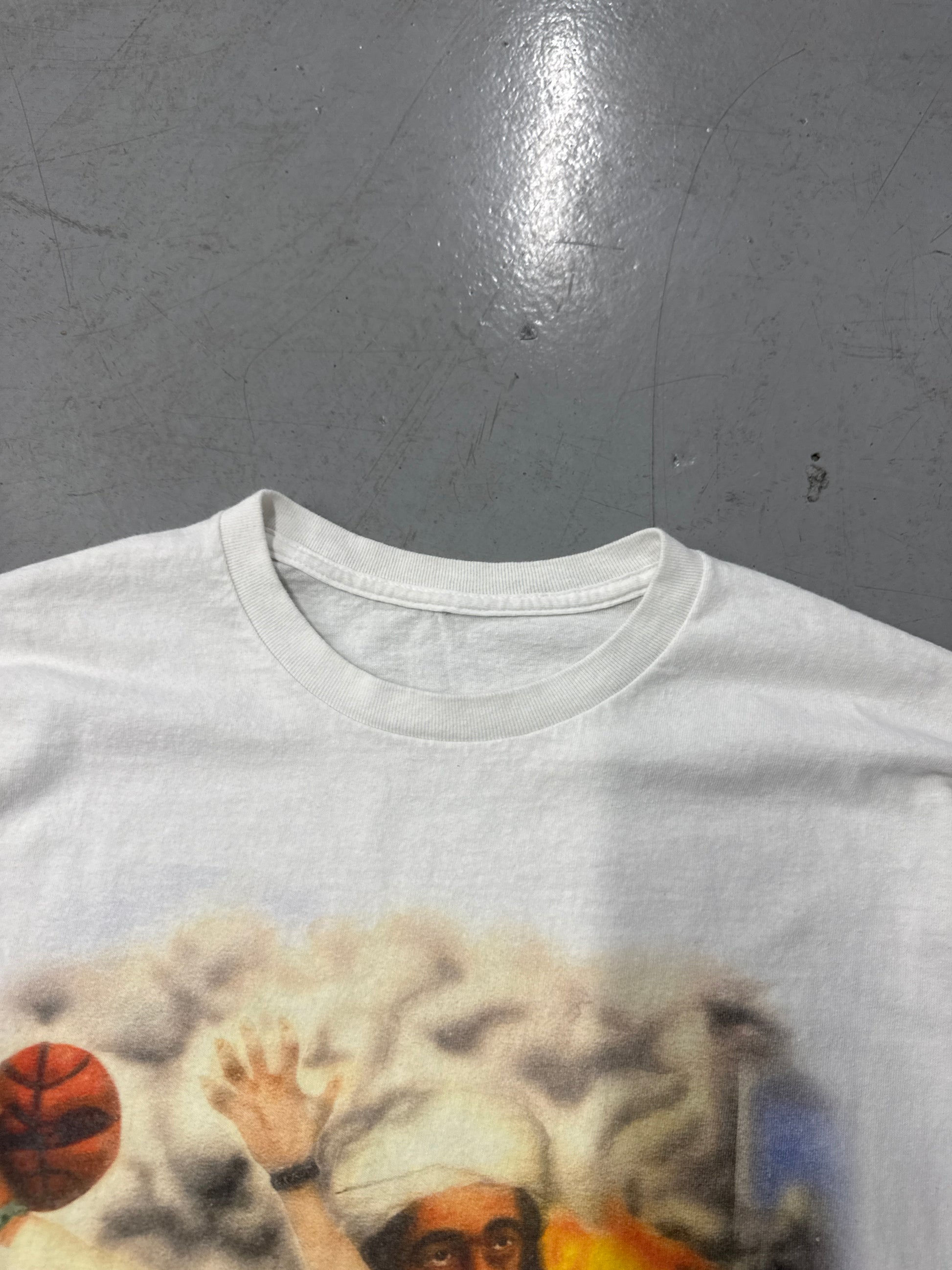 2000s Osama Bin Laden Dunking 9/11 Parody T-Shirt [XXL]