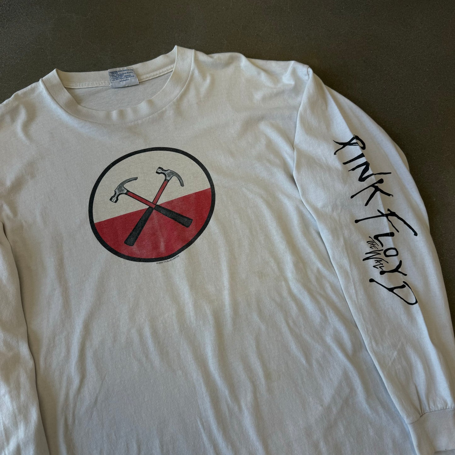 Vintage Y2K Distressed Pink Floyd Longsleeve T-Shirt [XL]