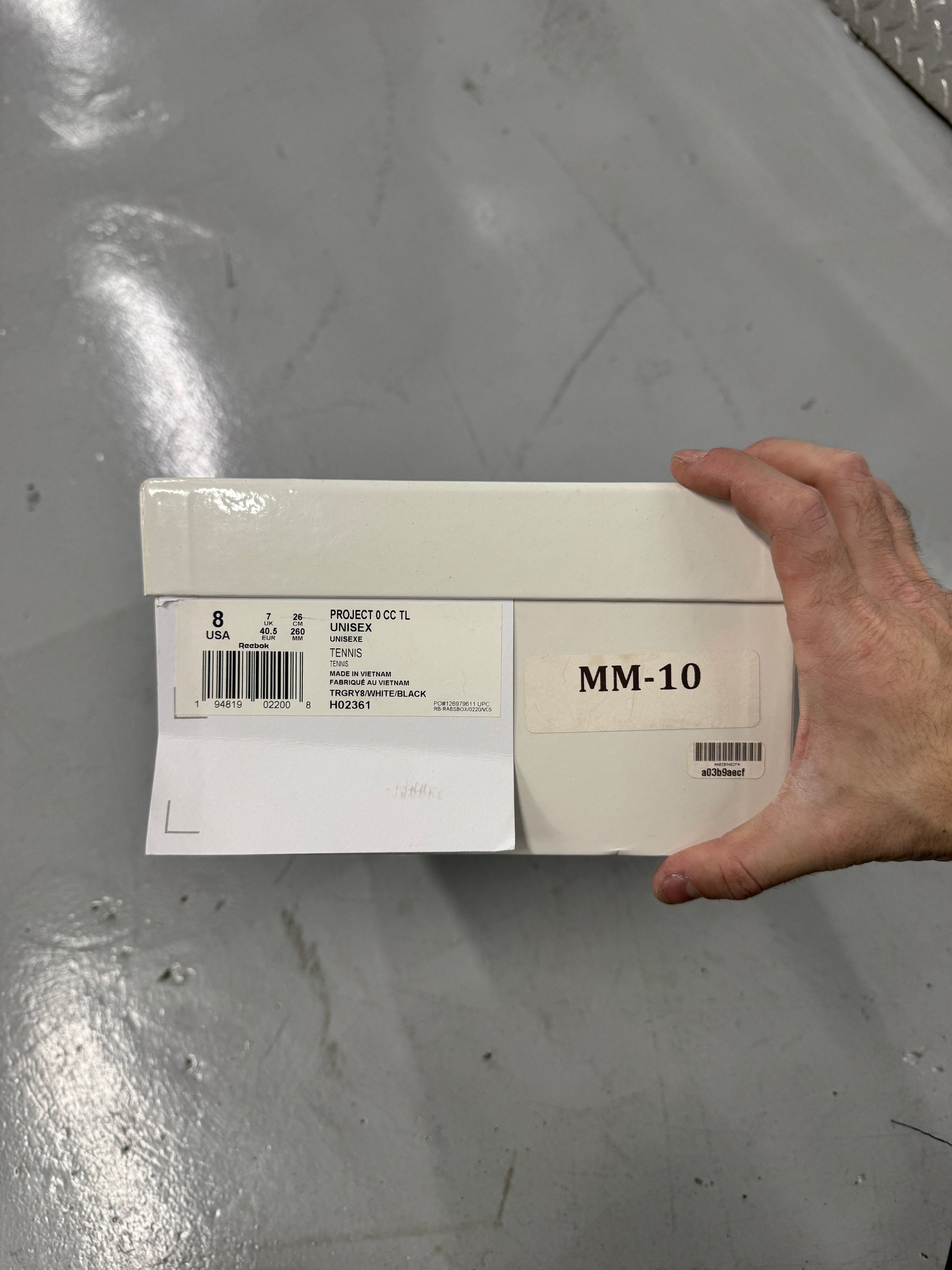 Maison Margiela x Reebok Club C 'Trompe L'oeil' Black [US8]