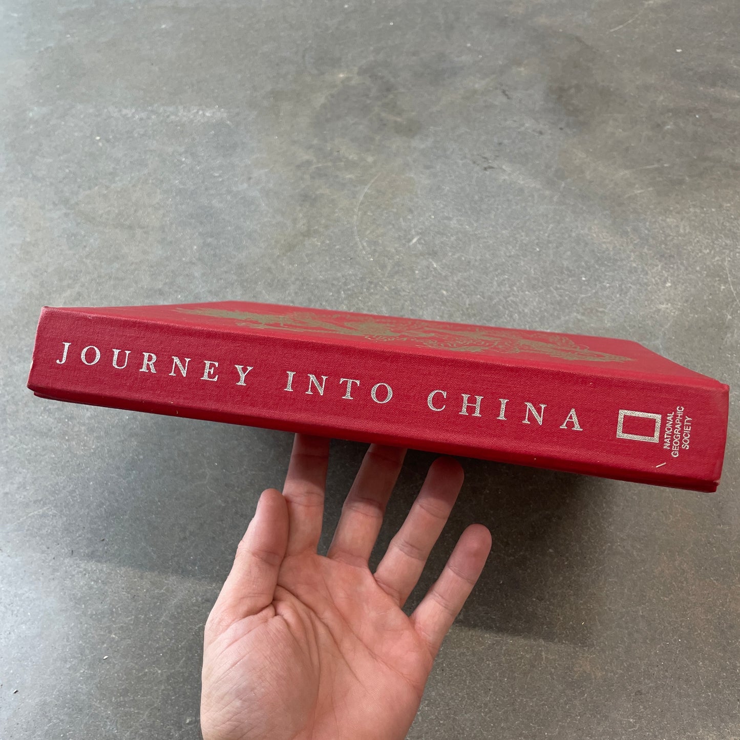 1982 Journey Into China Coffee Table Book