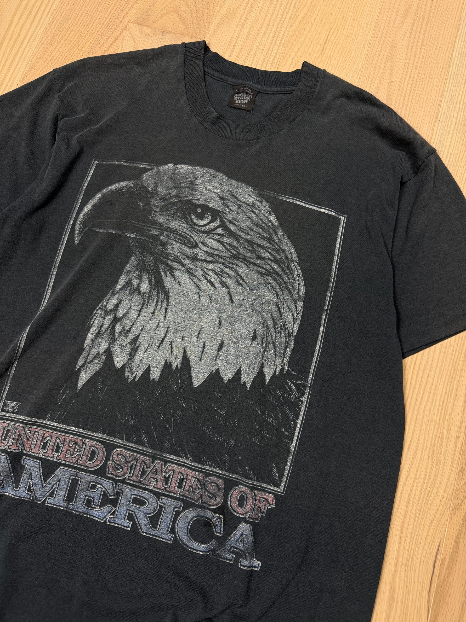 1990s Smoked Faded T-Shirt [L/XL]